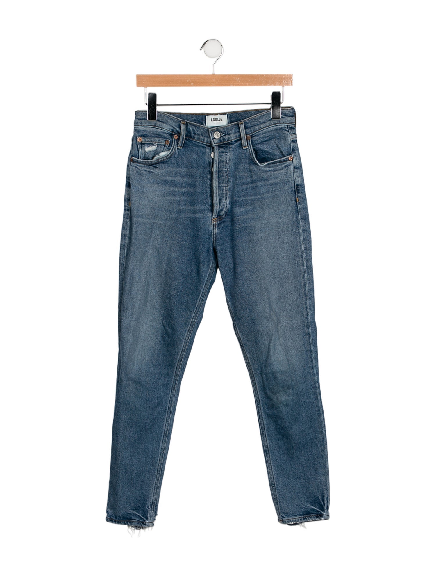 AGOLDE High-Rise Skinny Leg Jeans