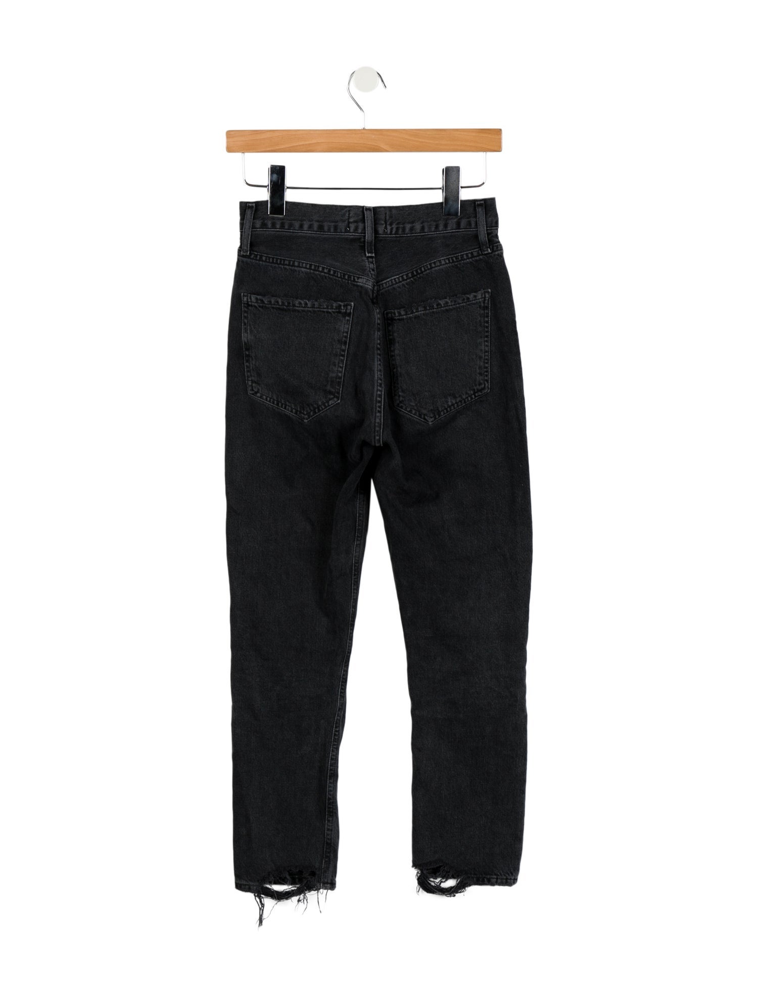 AGOLDE High-Rise Straight Leg Jeans