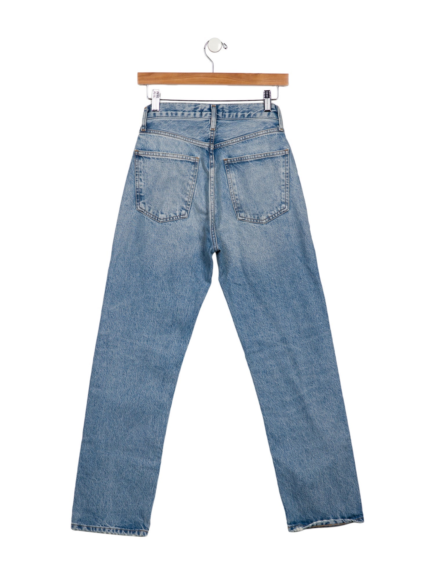 AGOLDE High-Rise Straight Leg Jeans
