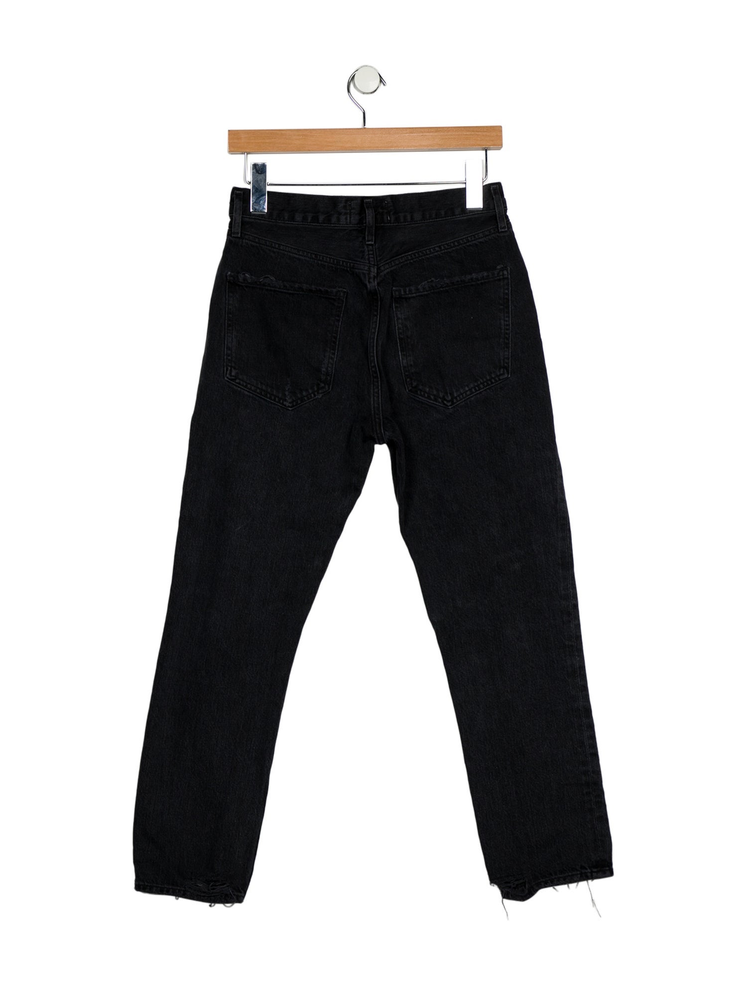 AGOLDE Mid-Rise Straight Leg Jeans