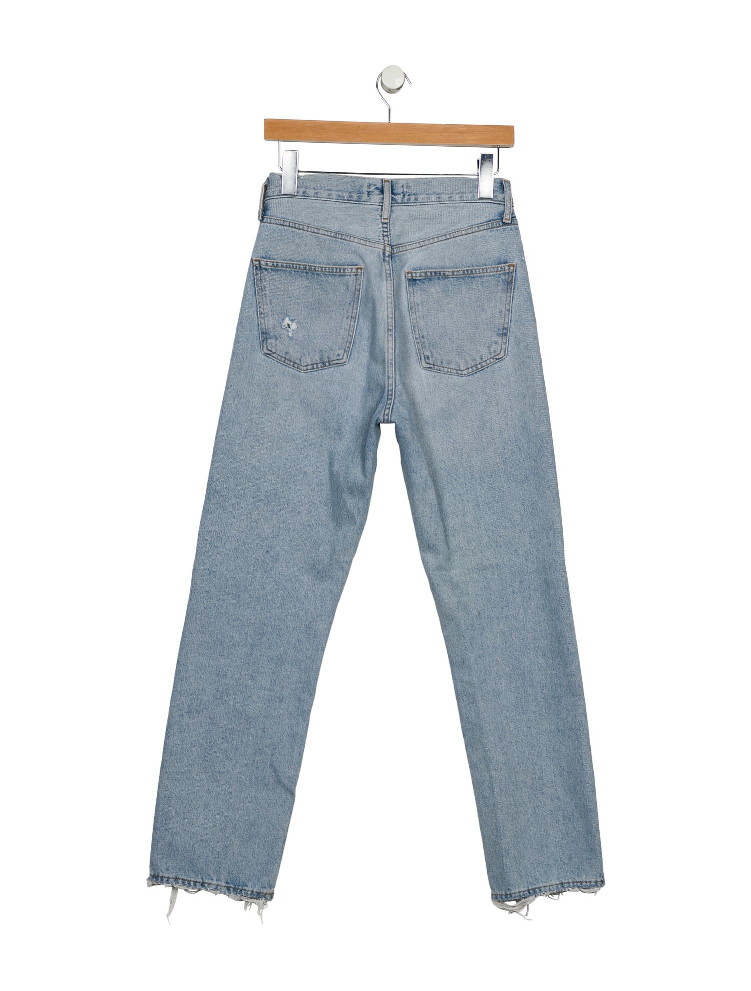 AGOLDE High-Rise Straight Leg Jeans