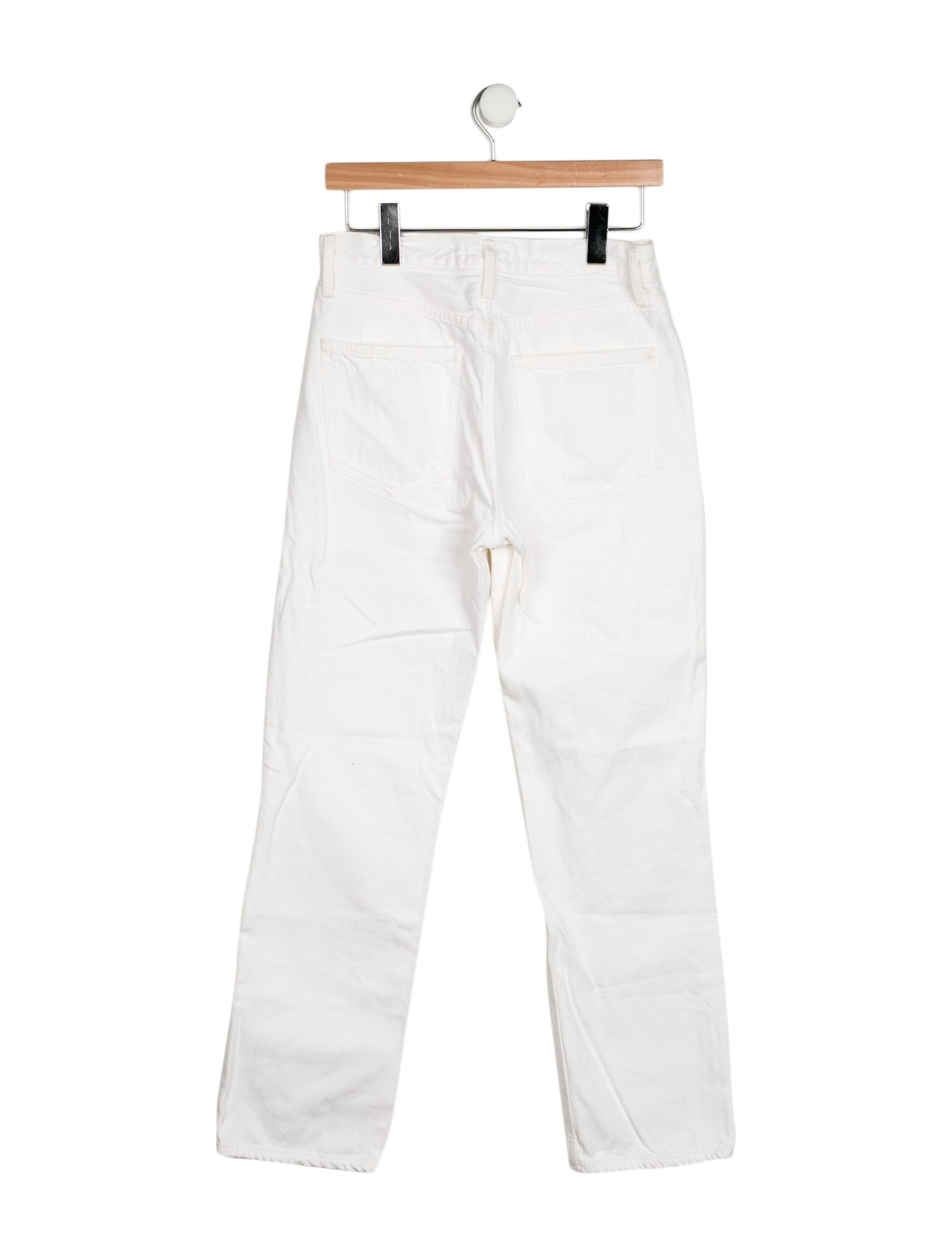 AGOLDE High-Rise Straight Leg Jeans