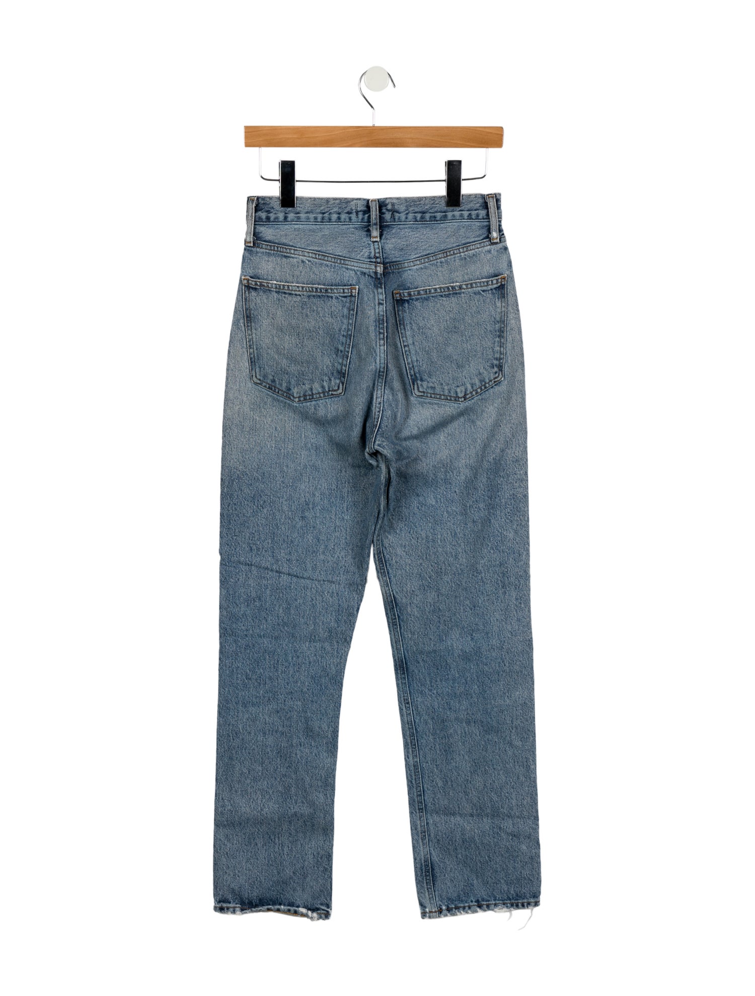 AGOLDE High-Rise Straight Leg Jeans