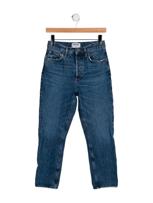 AGOLDE Mid-Rise Straight Leg Jeans