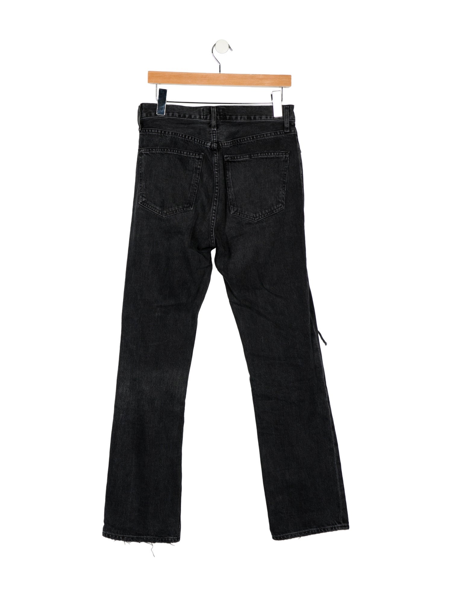 AGOLDE High-Rise Straight Leg Jeans