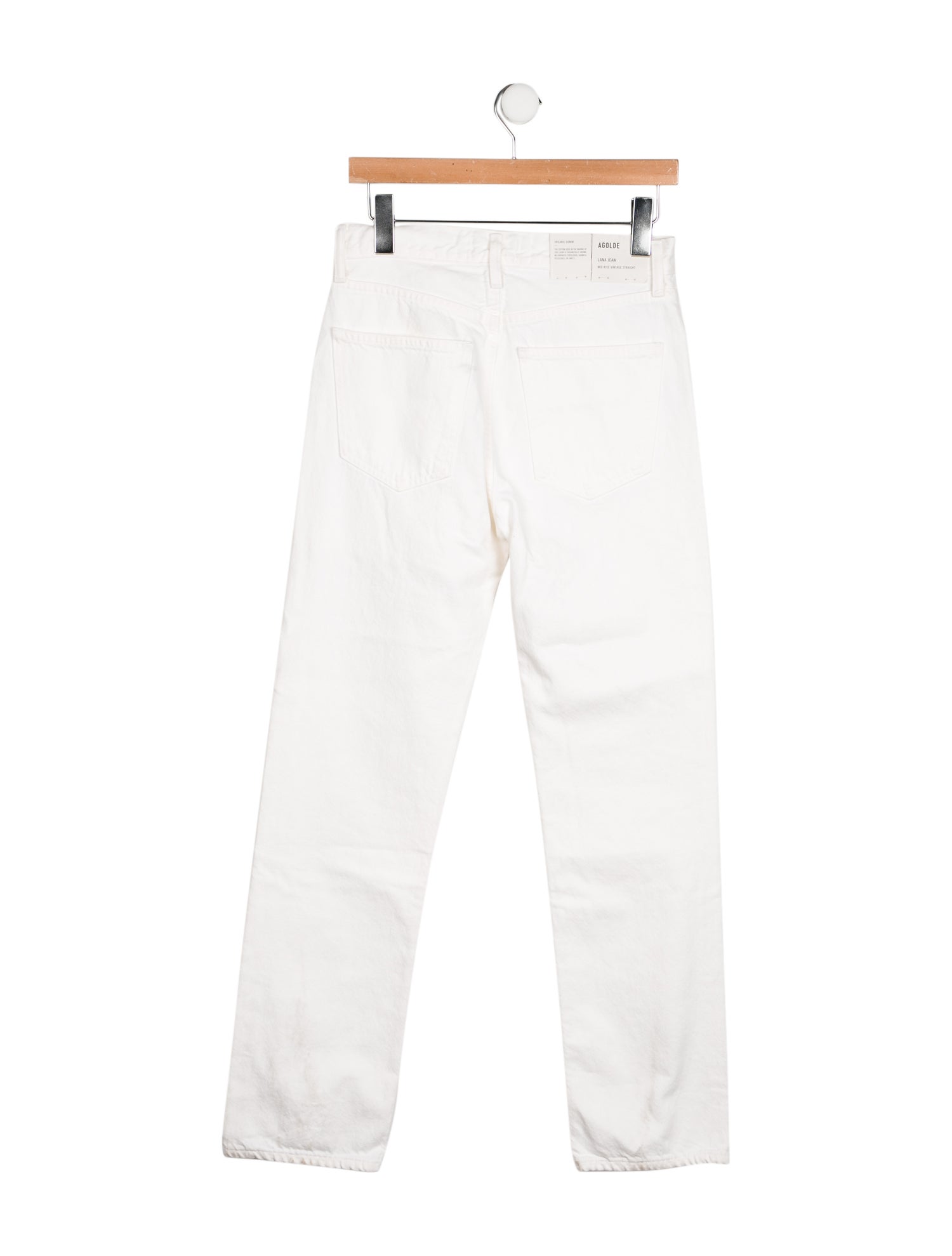 AGOLDE High-Rise Straight Leg Jeans