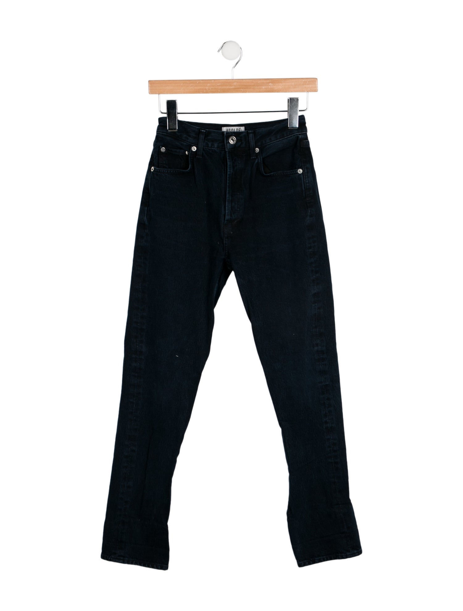 AGOLDE High-Rise Straight Leg Jeans