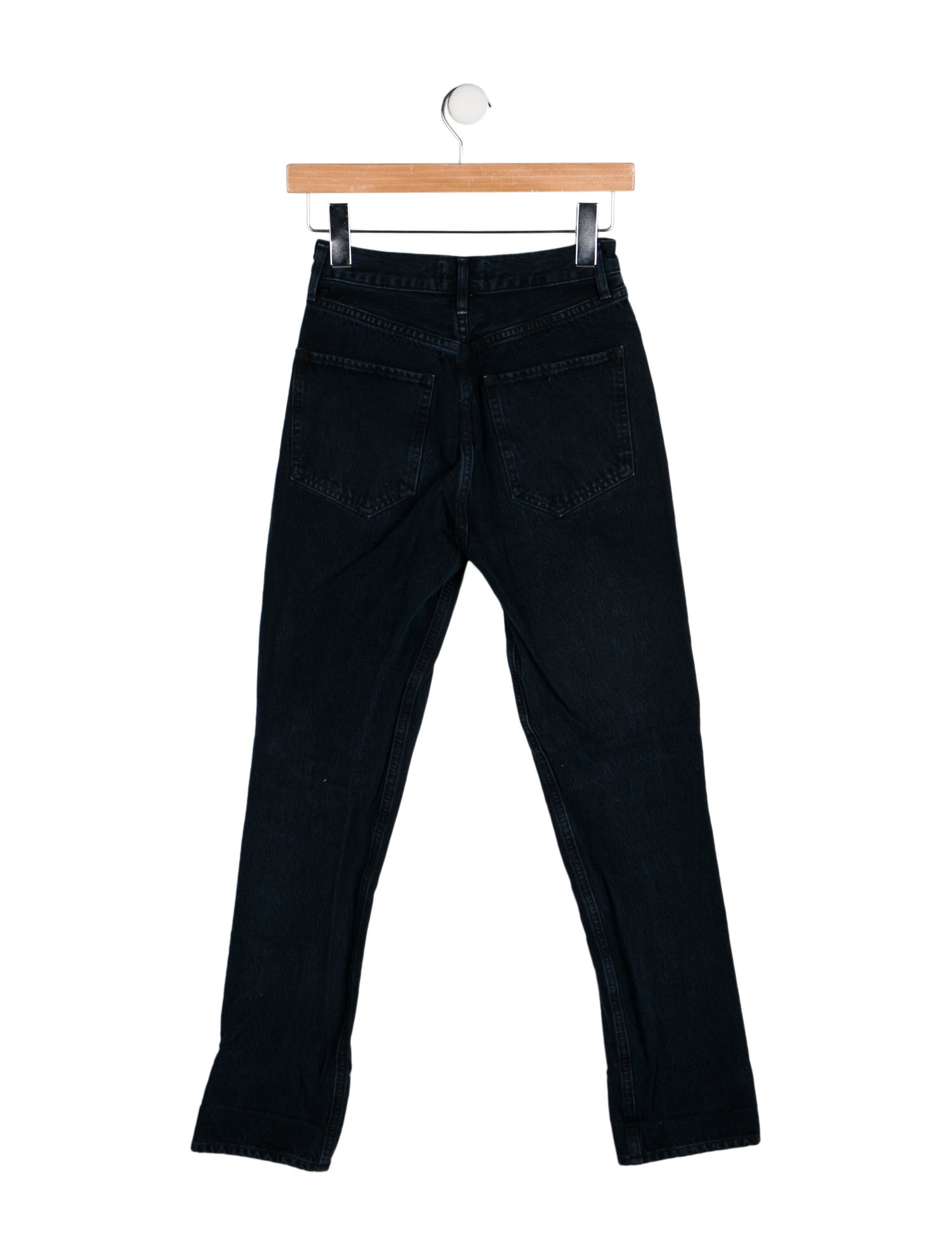 AGOLDE High-Rise Straight Leg Jeans