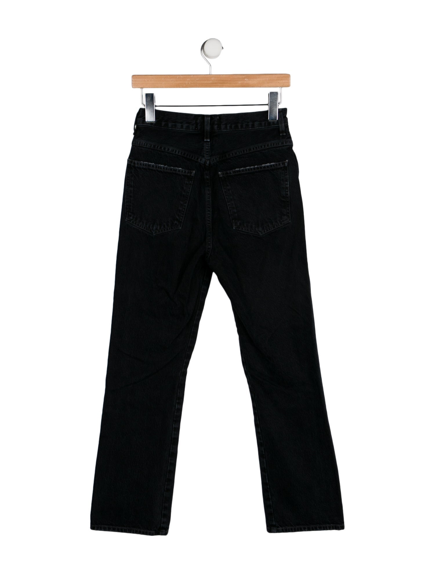 AGOLDE High-Rise Straight Leg Jeans