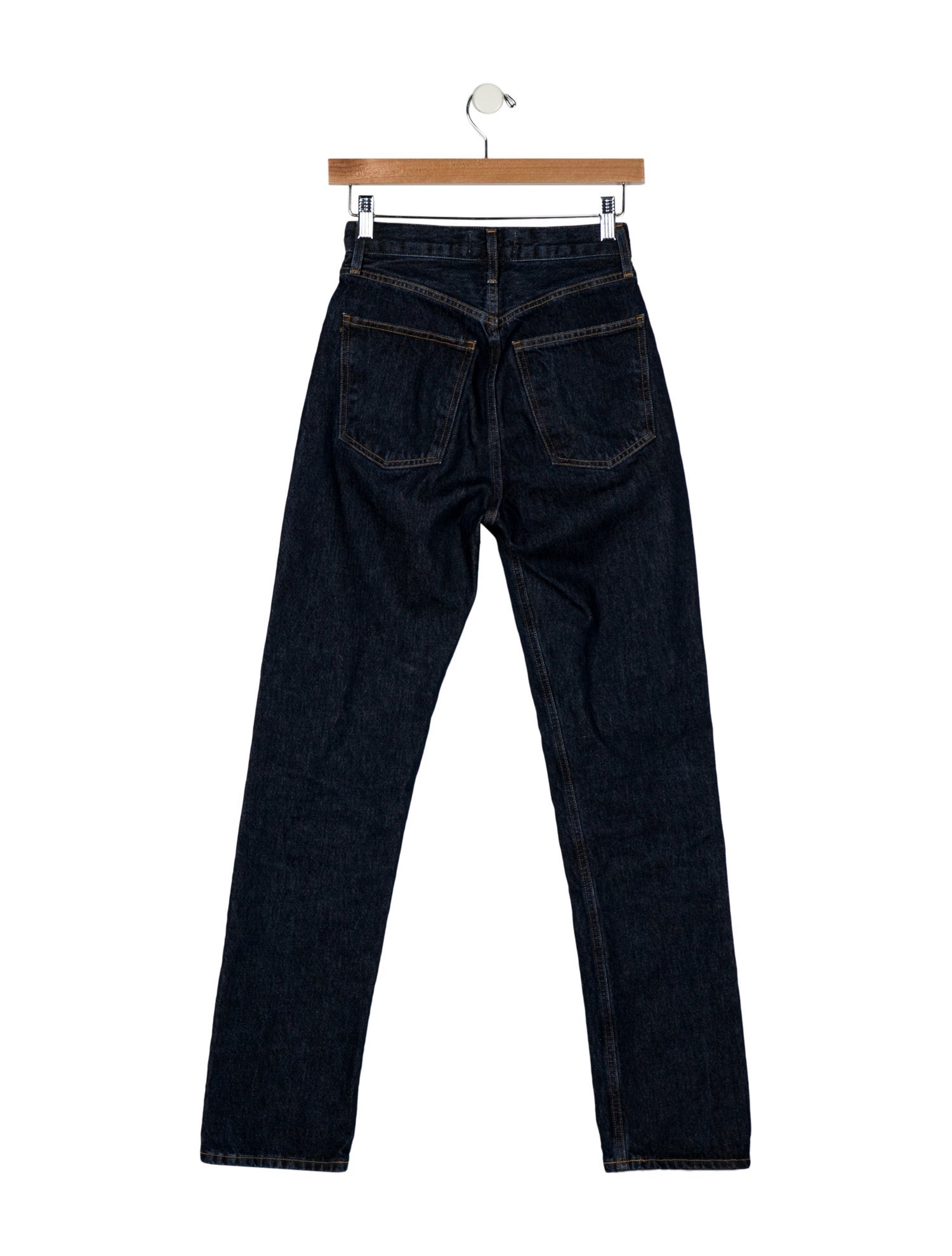 AGOLDE High-Rise Straight Leg Jeans