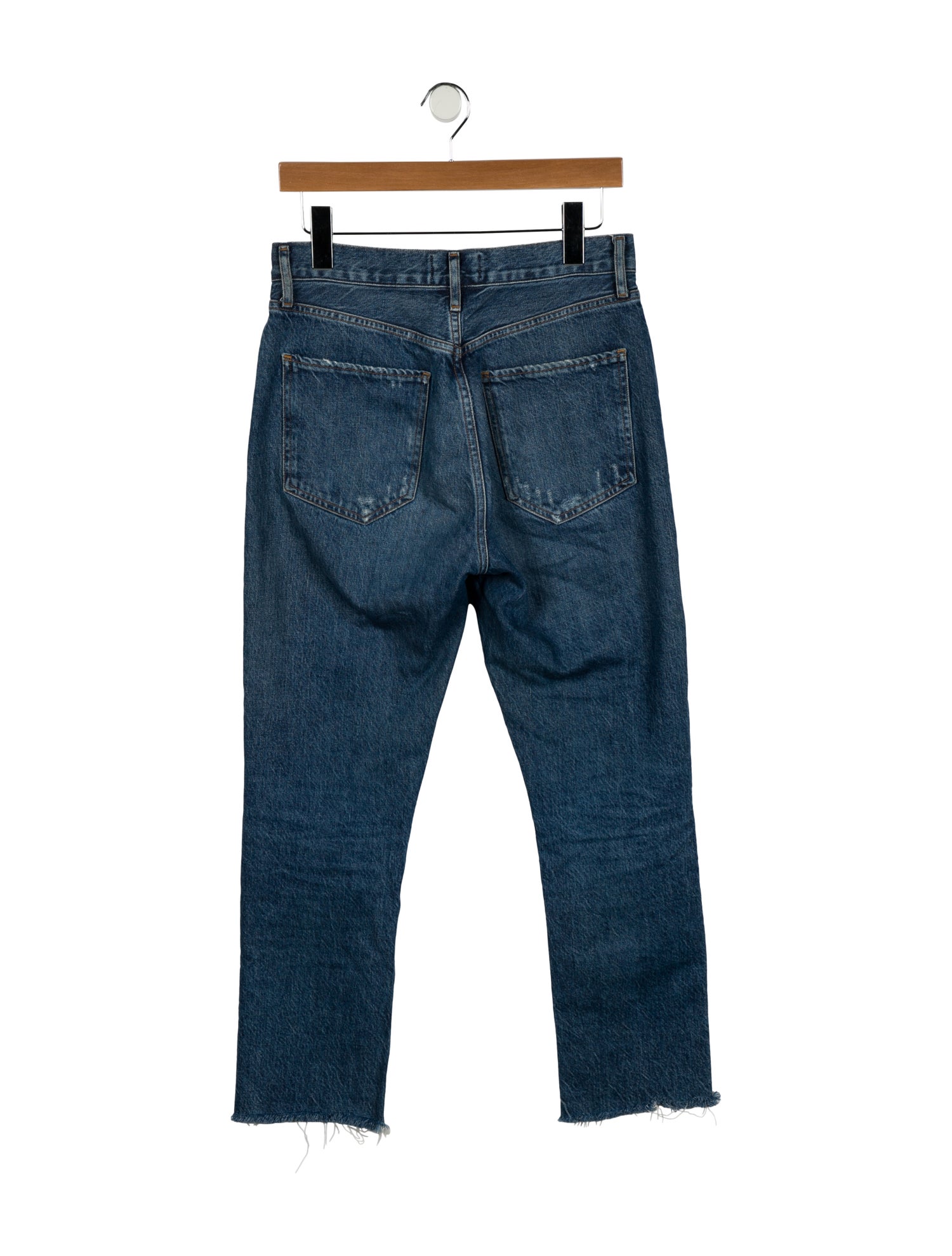AGOLDE High-Rise Straight Leg Jeans