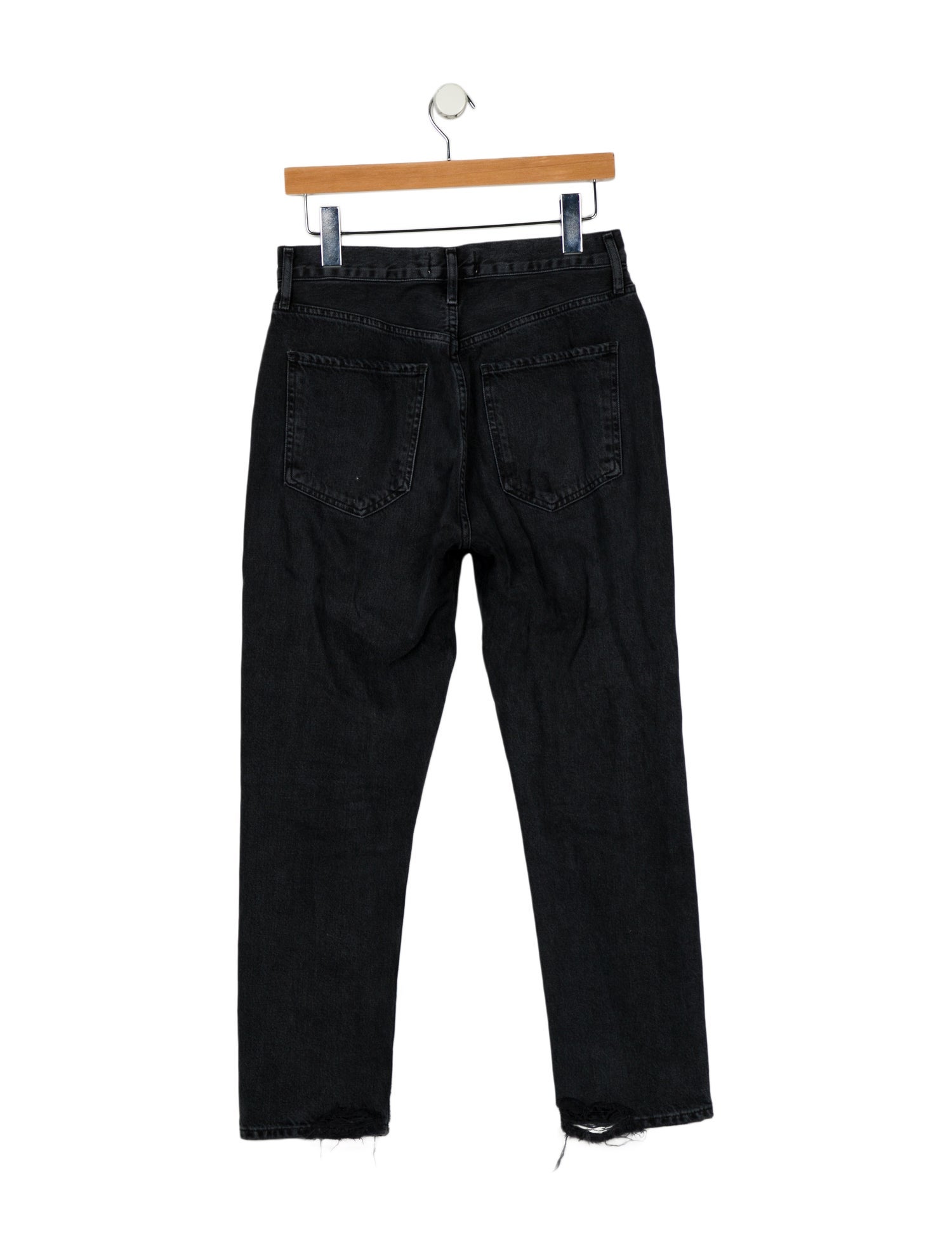 AGOLDE High-Rise Straight Leg Jeans