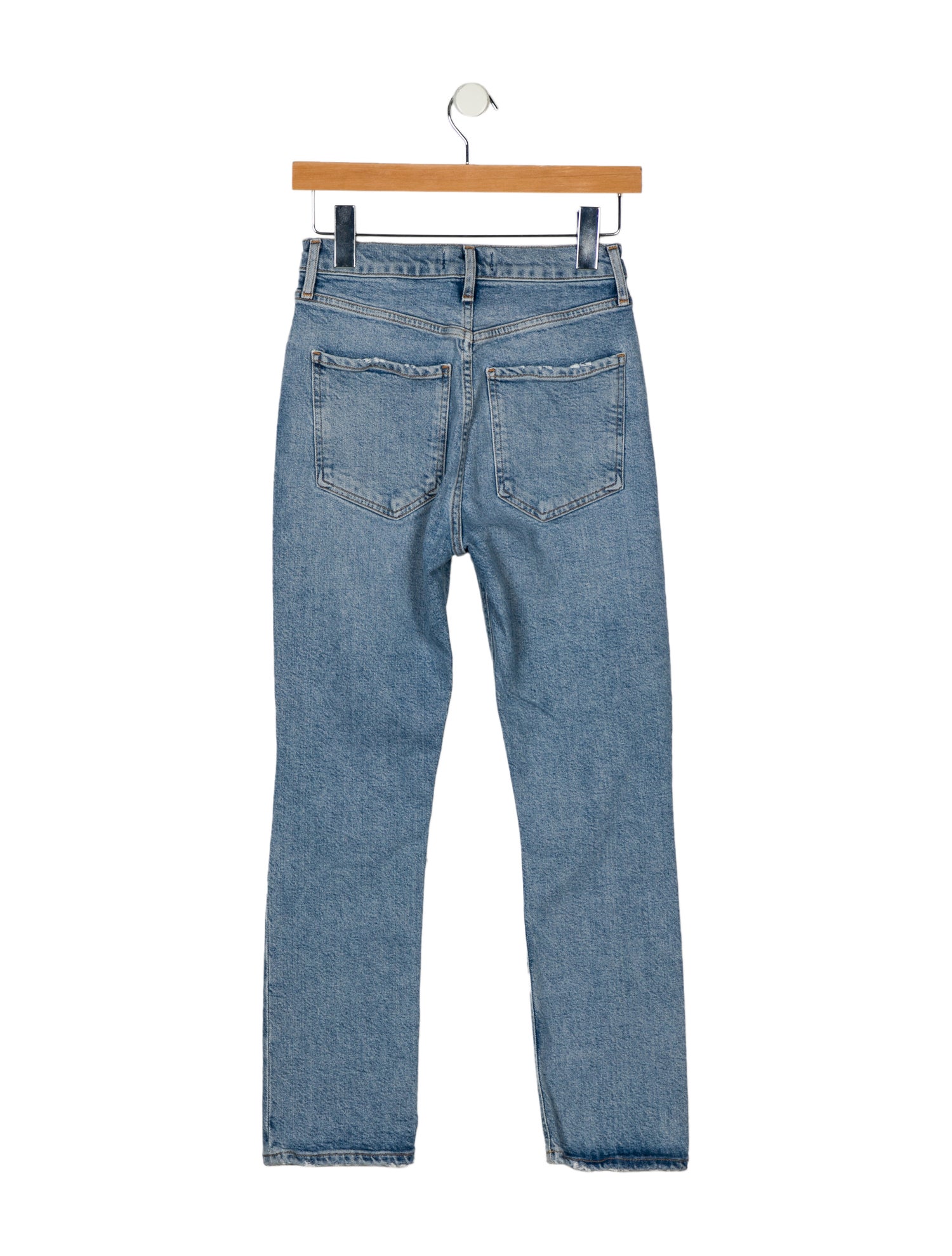 AGOLDE High-Rise Straight Leg Jeans