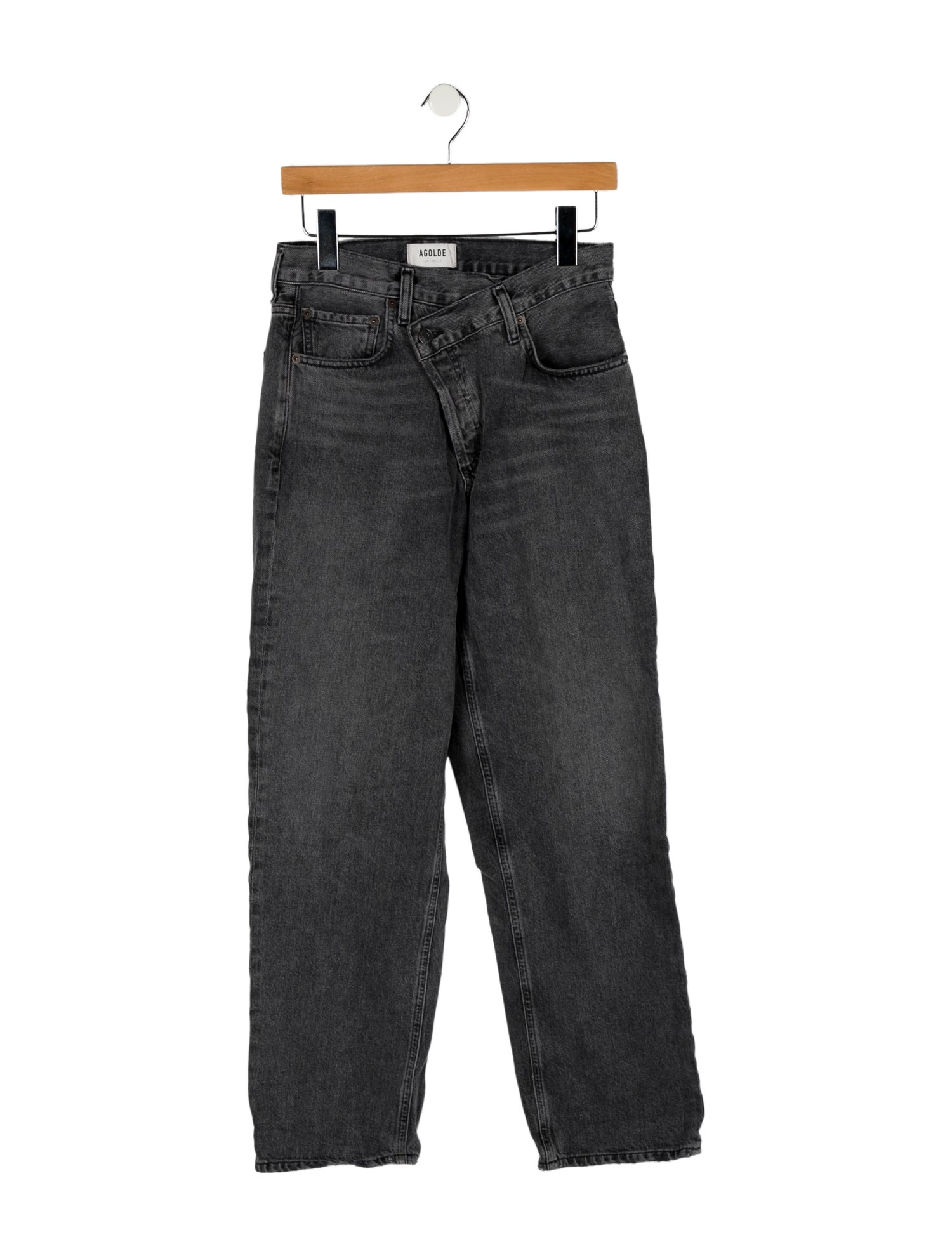 AGOLDE High-Rise Straight Leg Jeans