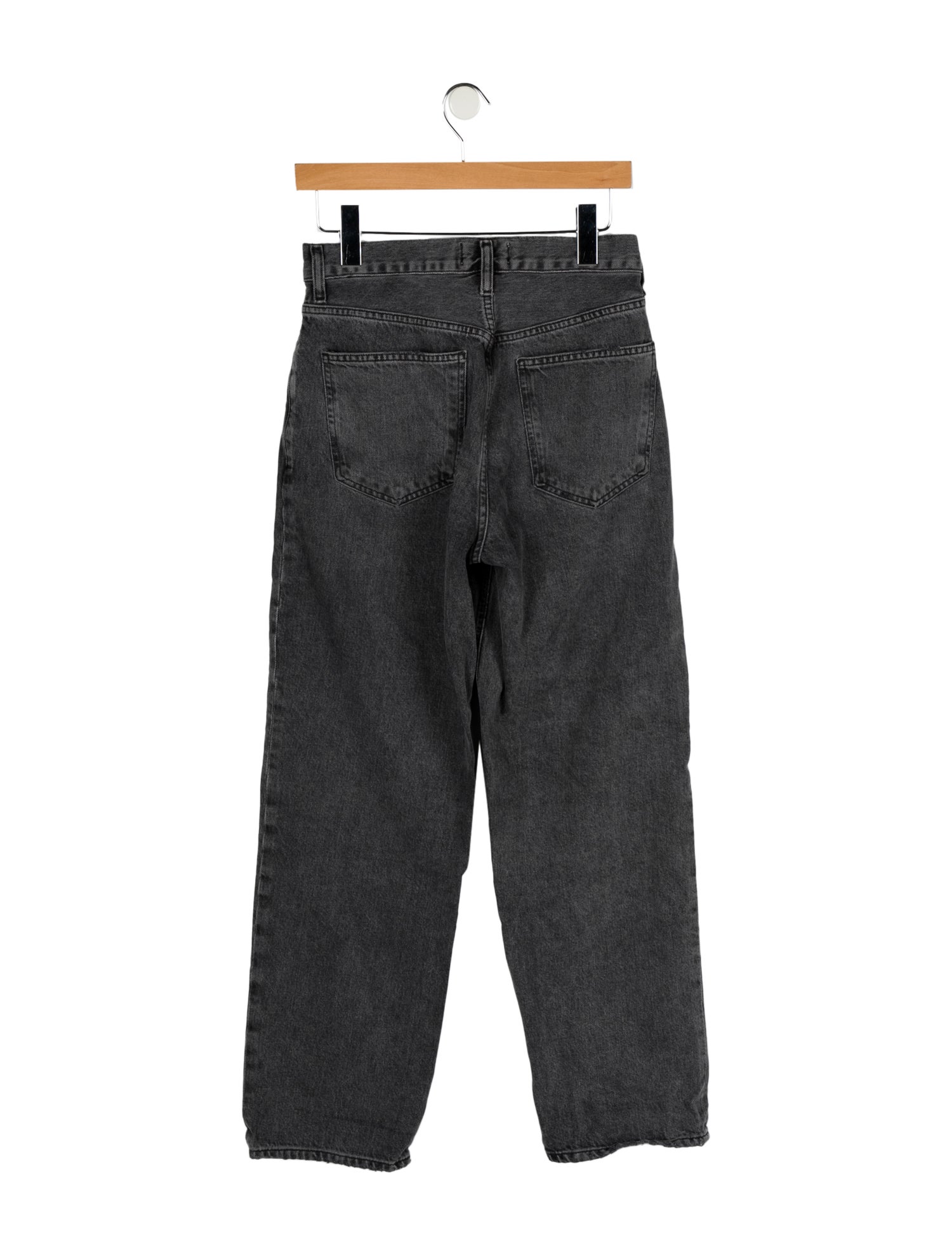 AGOLDE High-Rise Straight Leg Jeans
