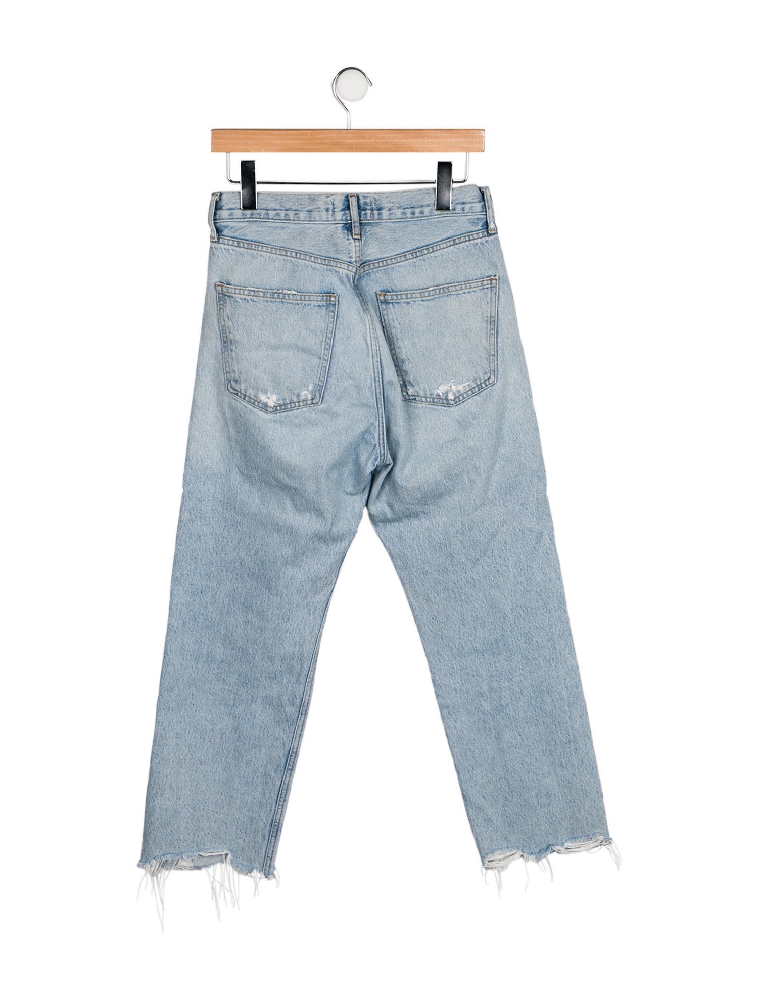 AGOLDE High-Rise Straight Leg Jeans