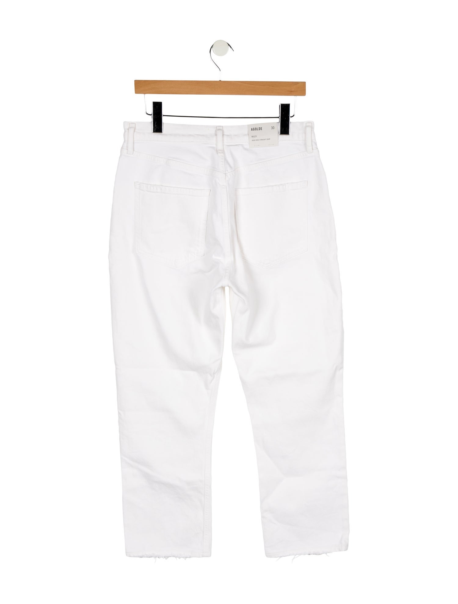 AGOLDE High-Rise Straight Leg Jeans