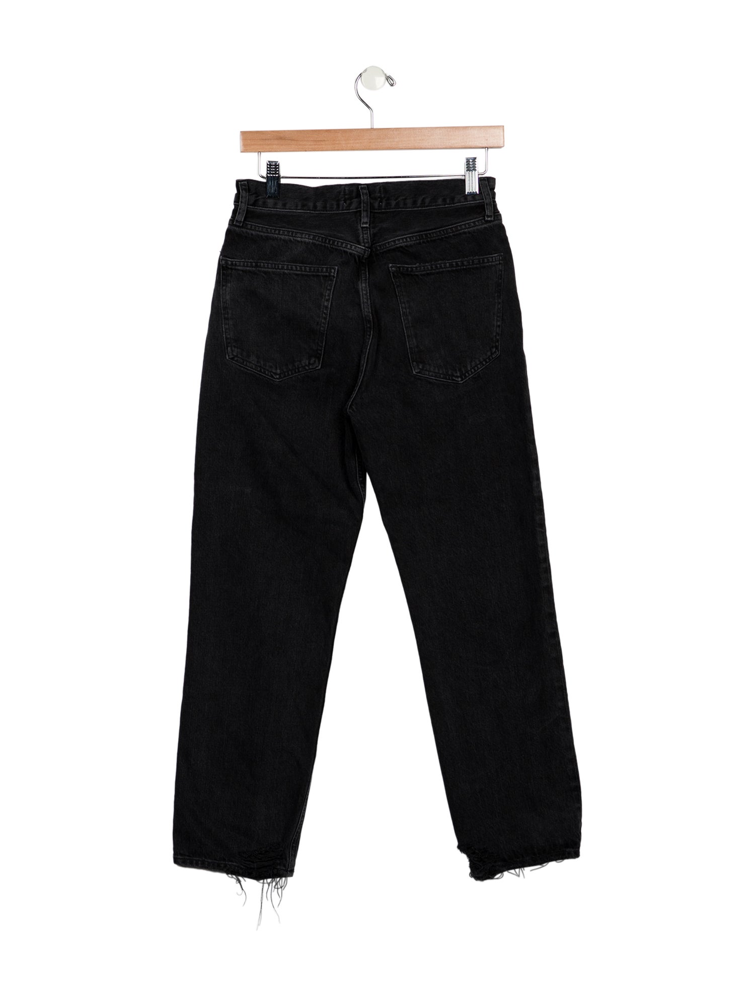 AGOLDE Mid-Rise Straight Leg Jeans