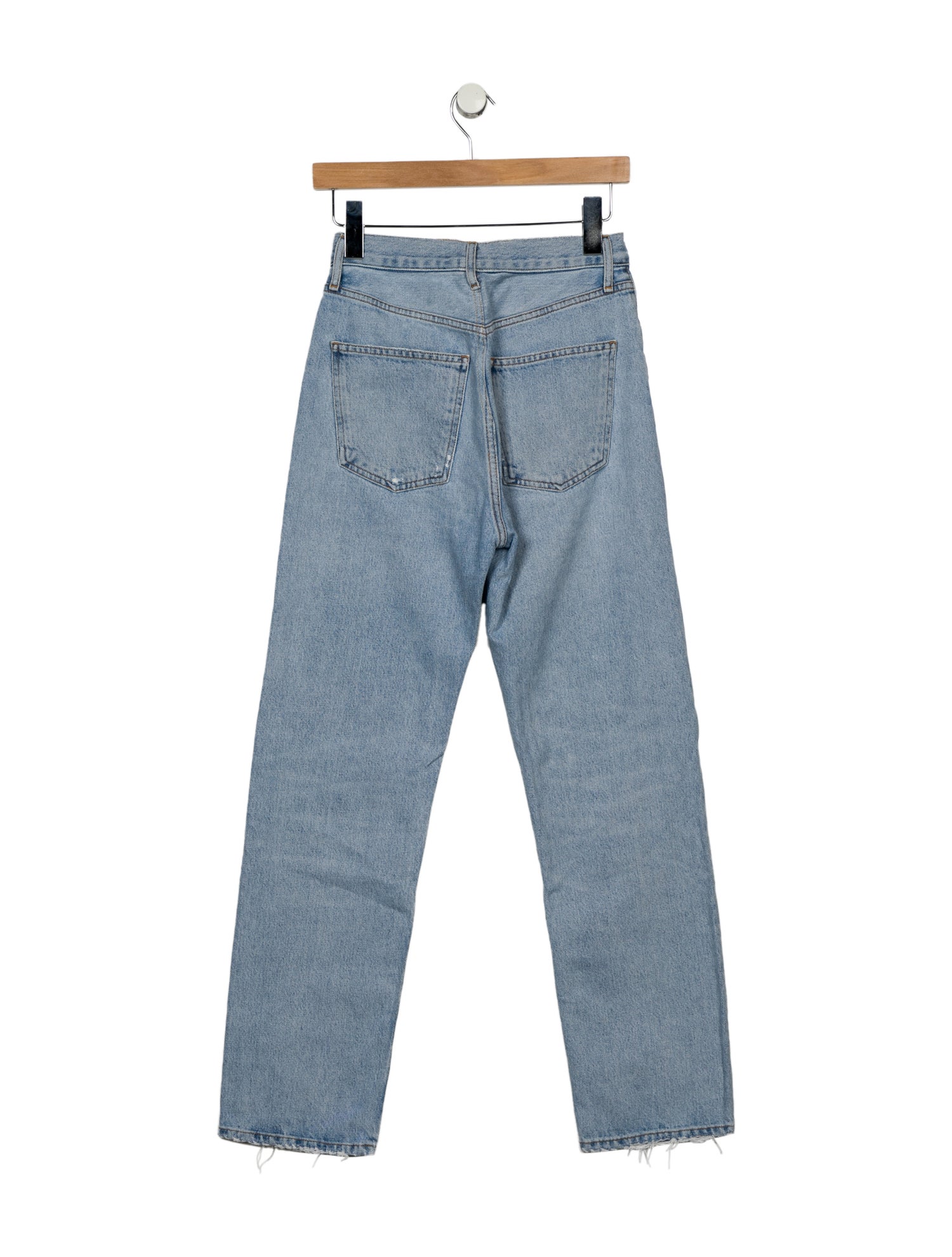 AGOLDE High-Rise Straight Leg Jeans