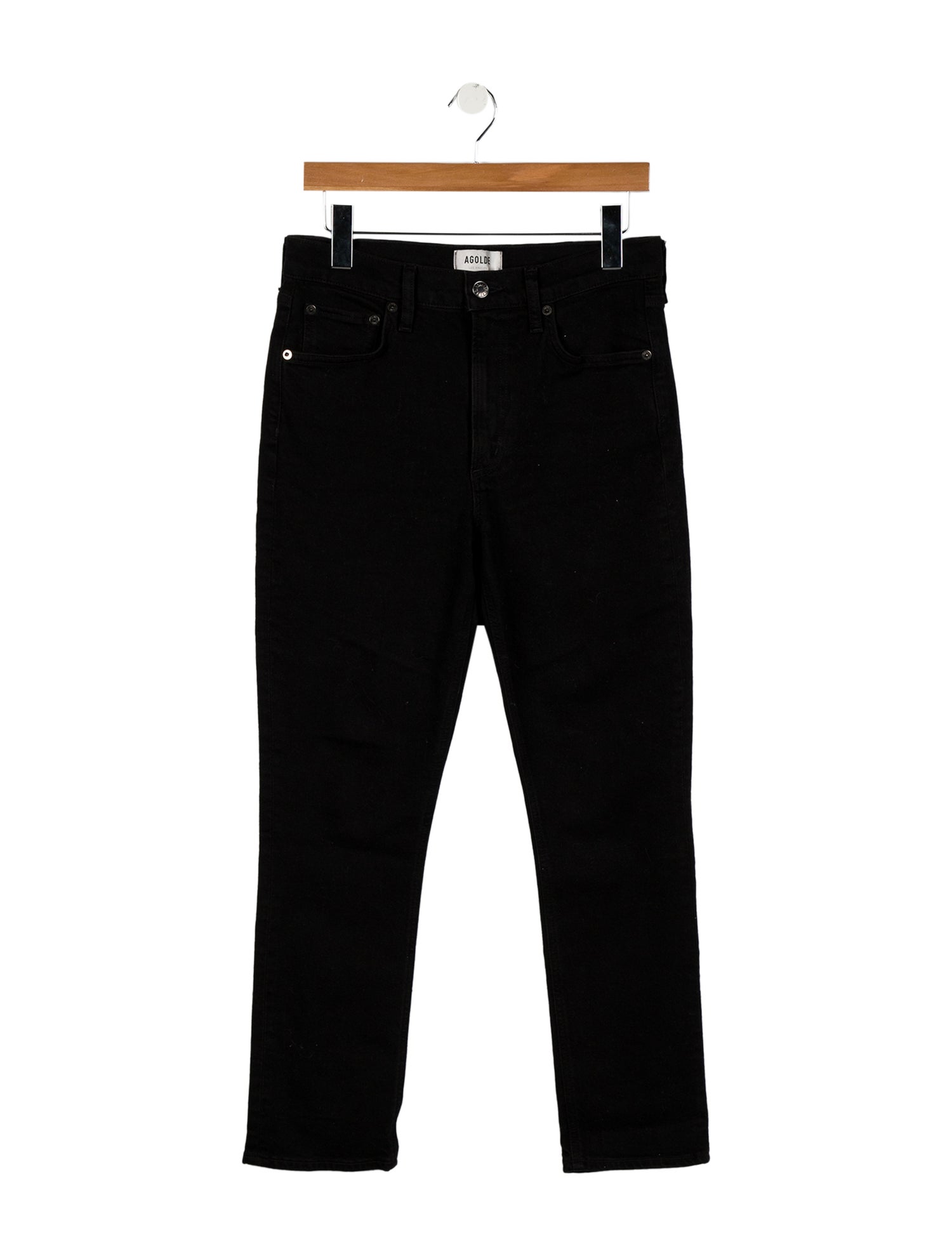 AGOLDE High-Rise Straight Leg Jeans