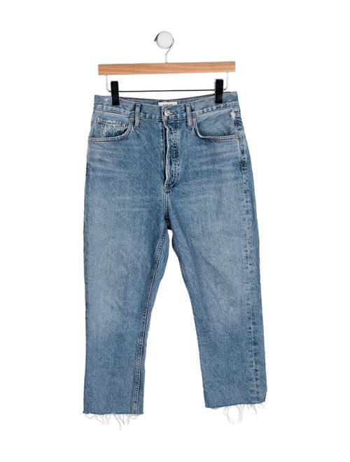 AGOLDE High-Rise Straight Leg Jeans