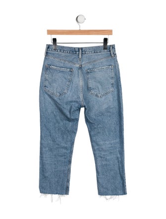 AGOLDE High-Rise Straight Leg Jeans