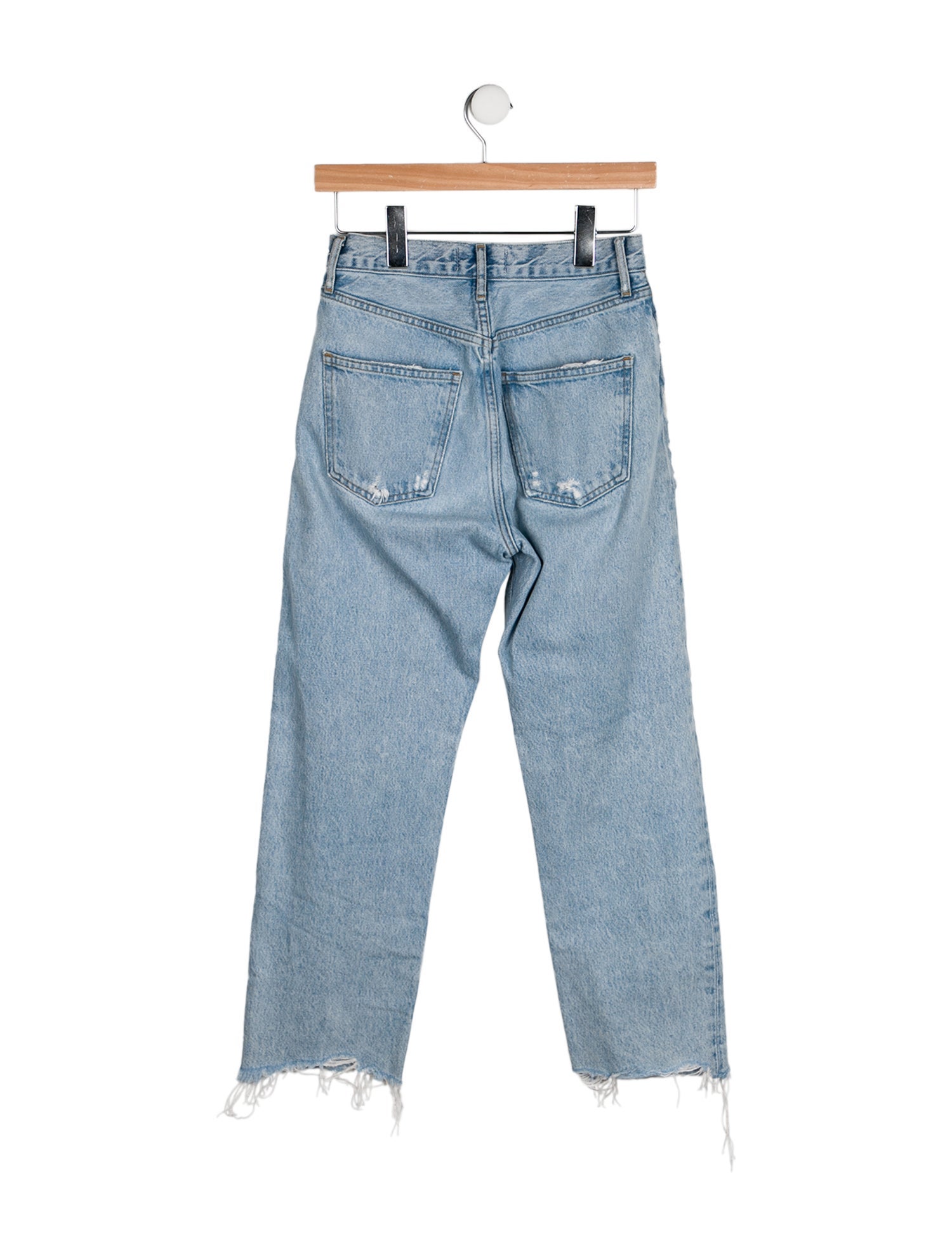AGOLDE High-Rise Straight Leg Jeans