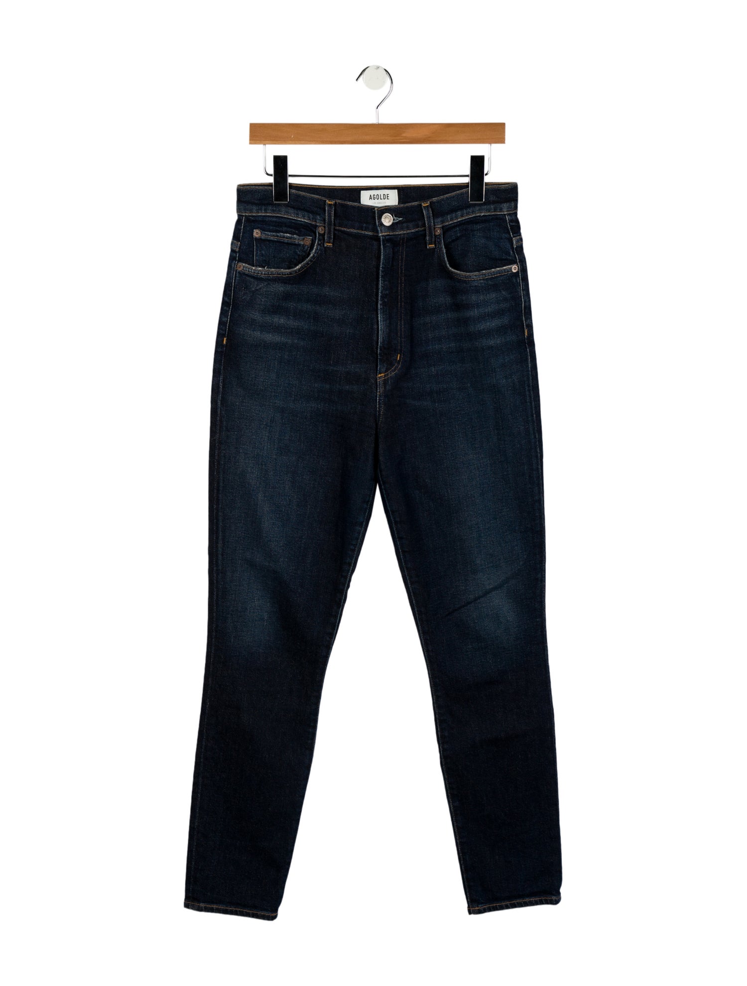 AGOLDE High-Rise Skinny Leg Jeans