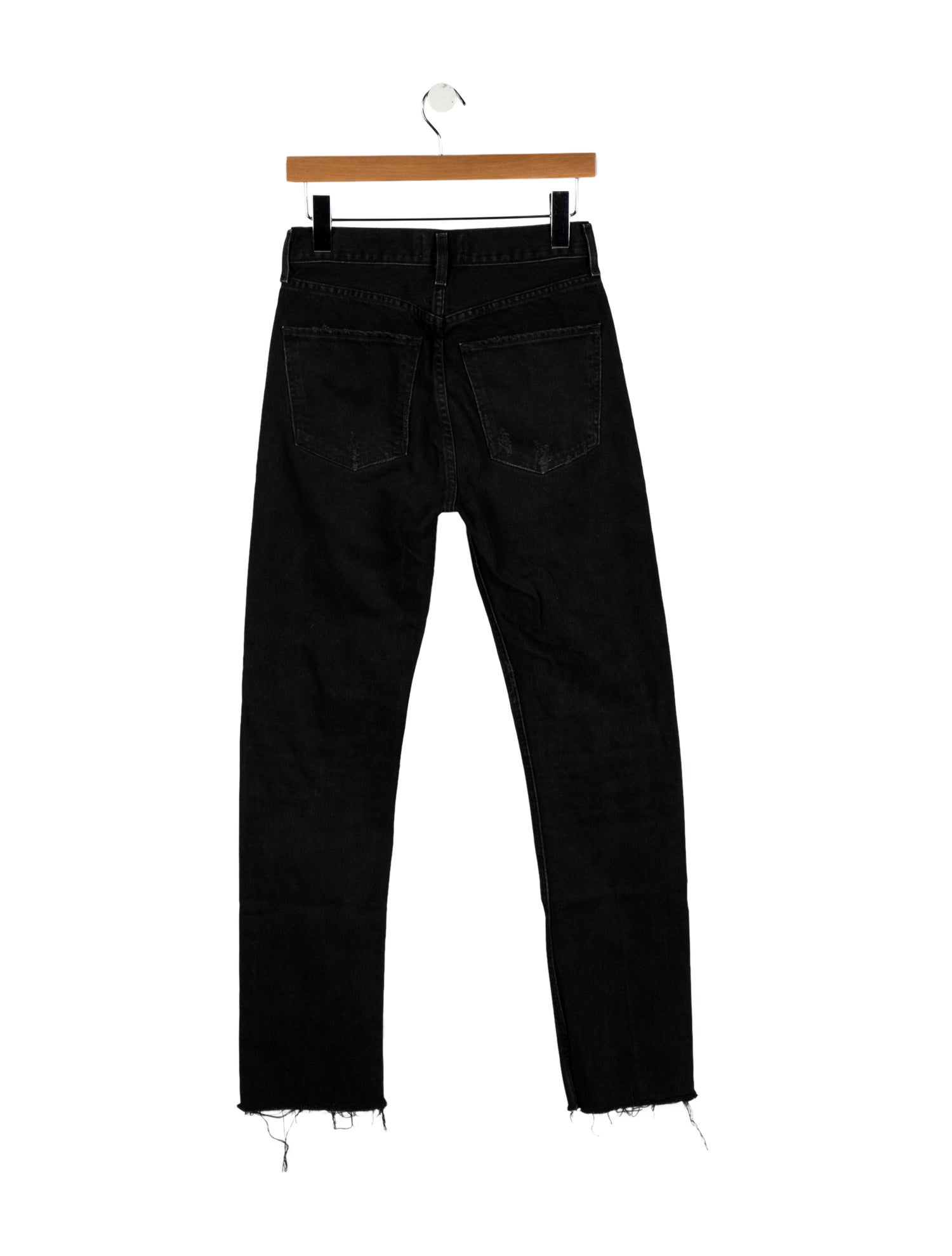 AGOLDE Mid-Rise Straight Leg Jeans