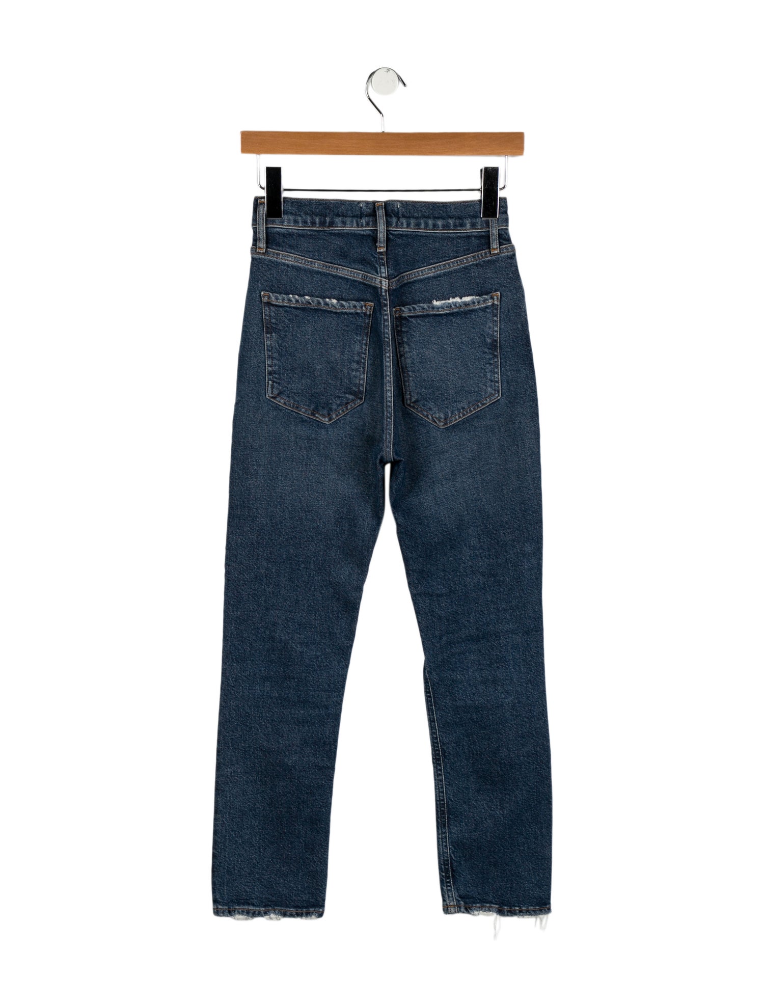 AGOLDE High-Rise Straight Leg Jeans