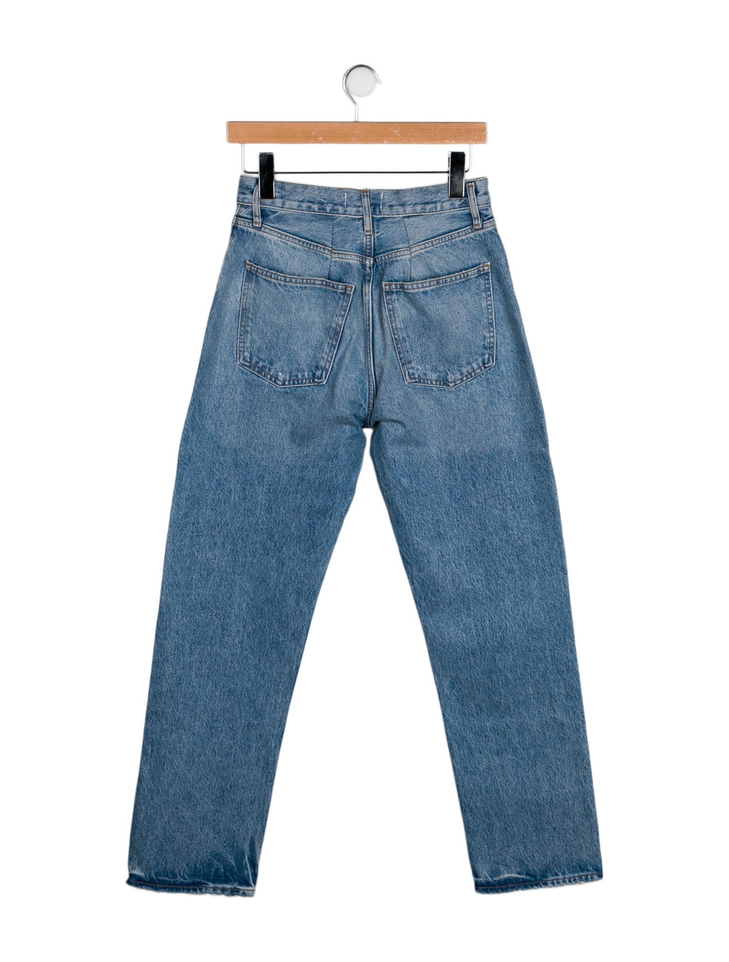 AGOLDE High-Rise Straight Leg Jeans