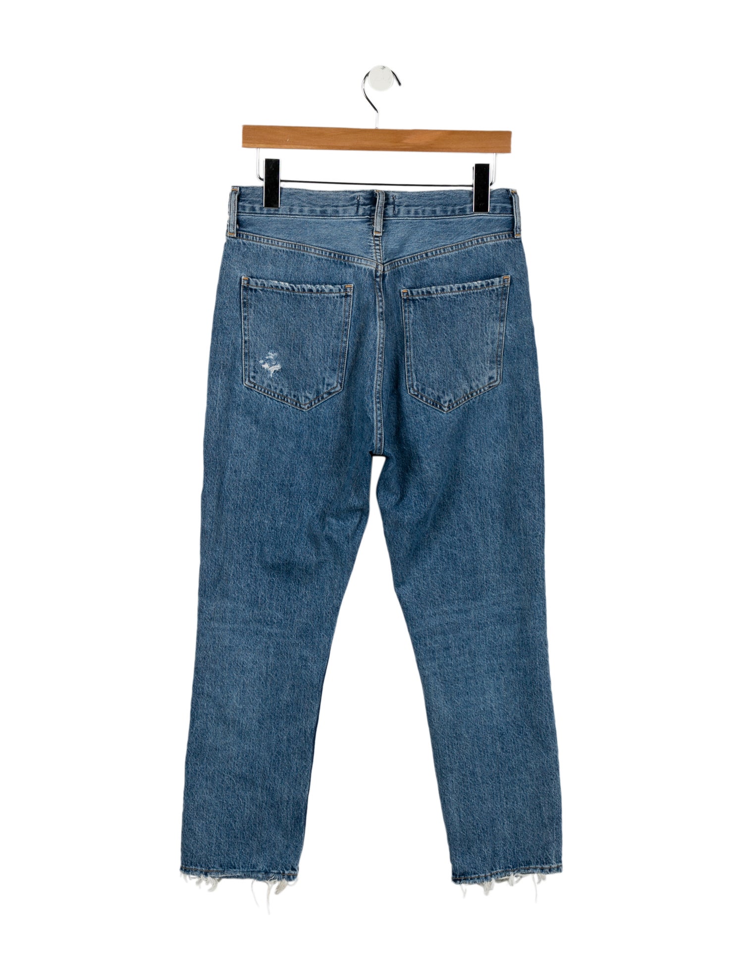 AGOLDE High-Rise Straight Leg Jeans