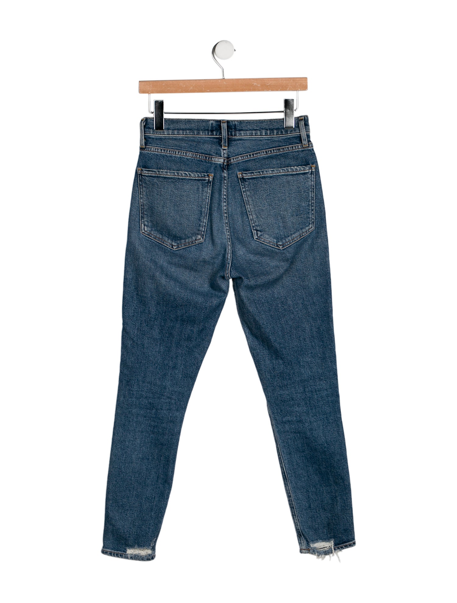 AGOLDE High-Rise Straight Leg Jeans