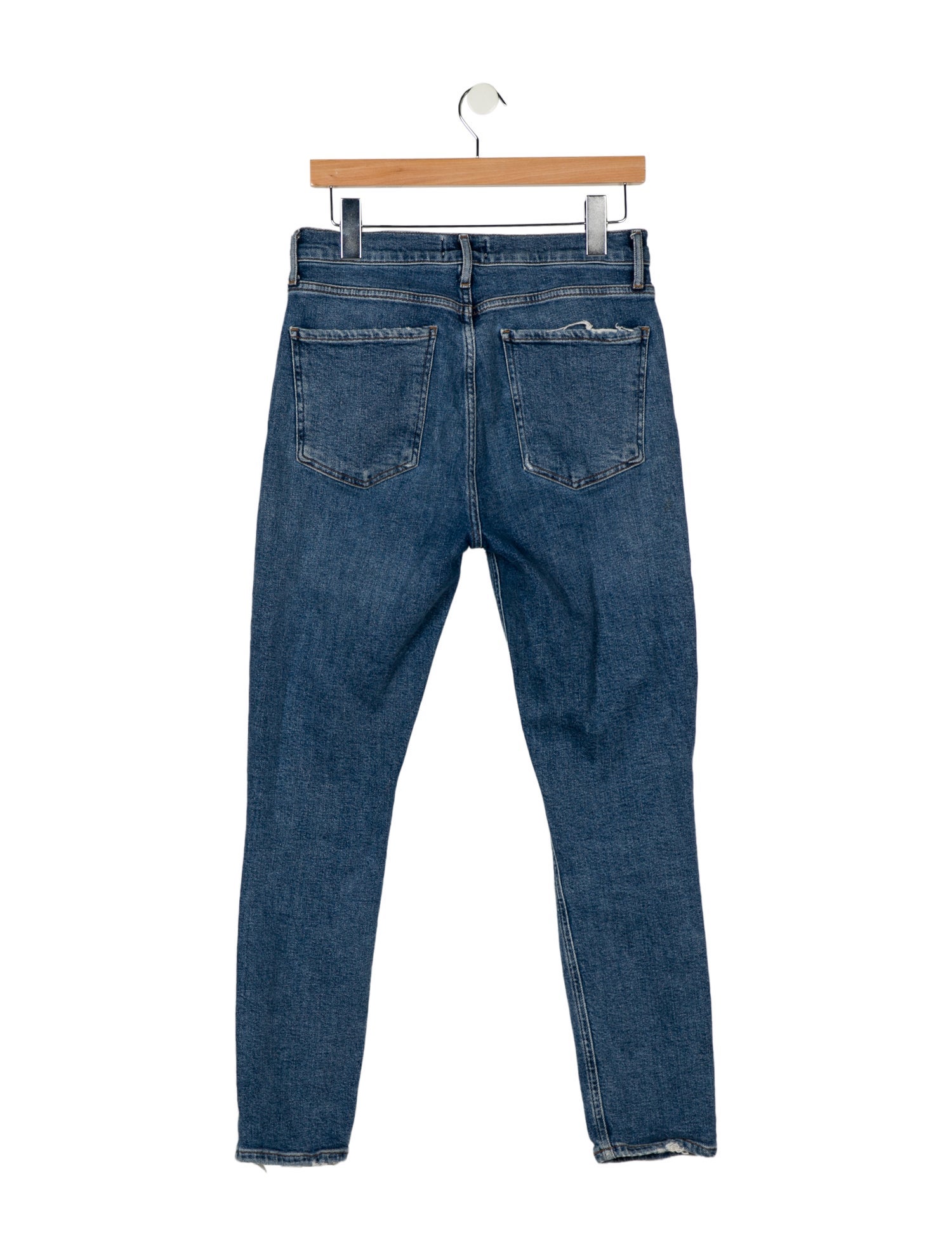 AGOLDE High-Rise Skinny Leg Jeans