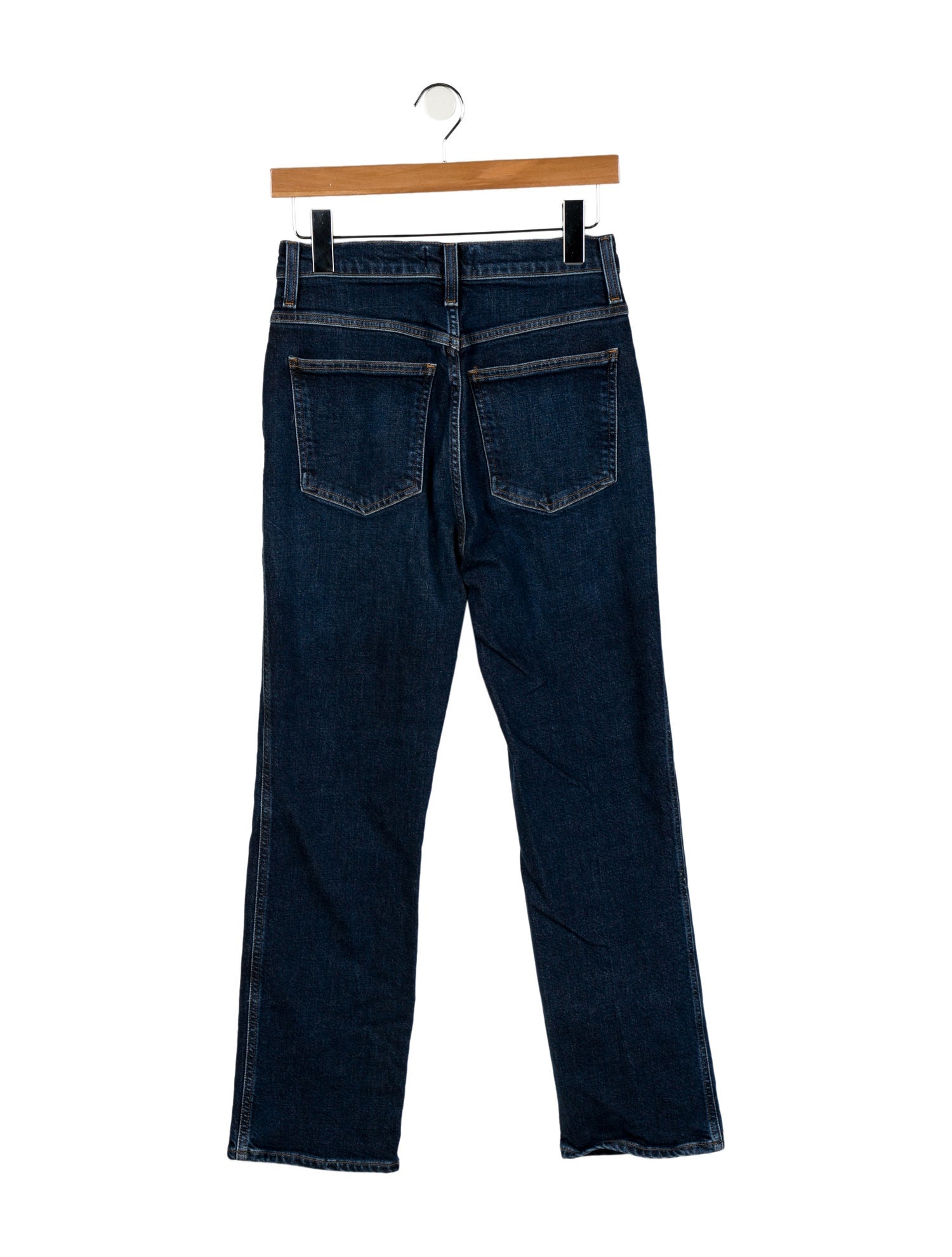 AGOLDE High-Rise Straight Leg Jeans