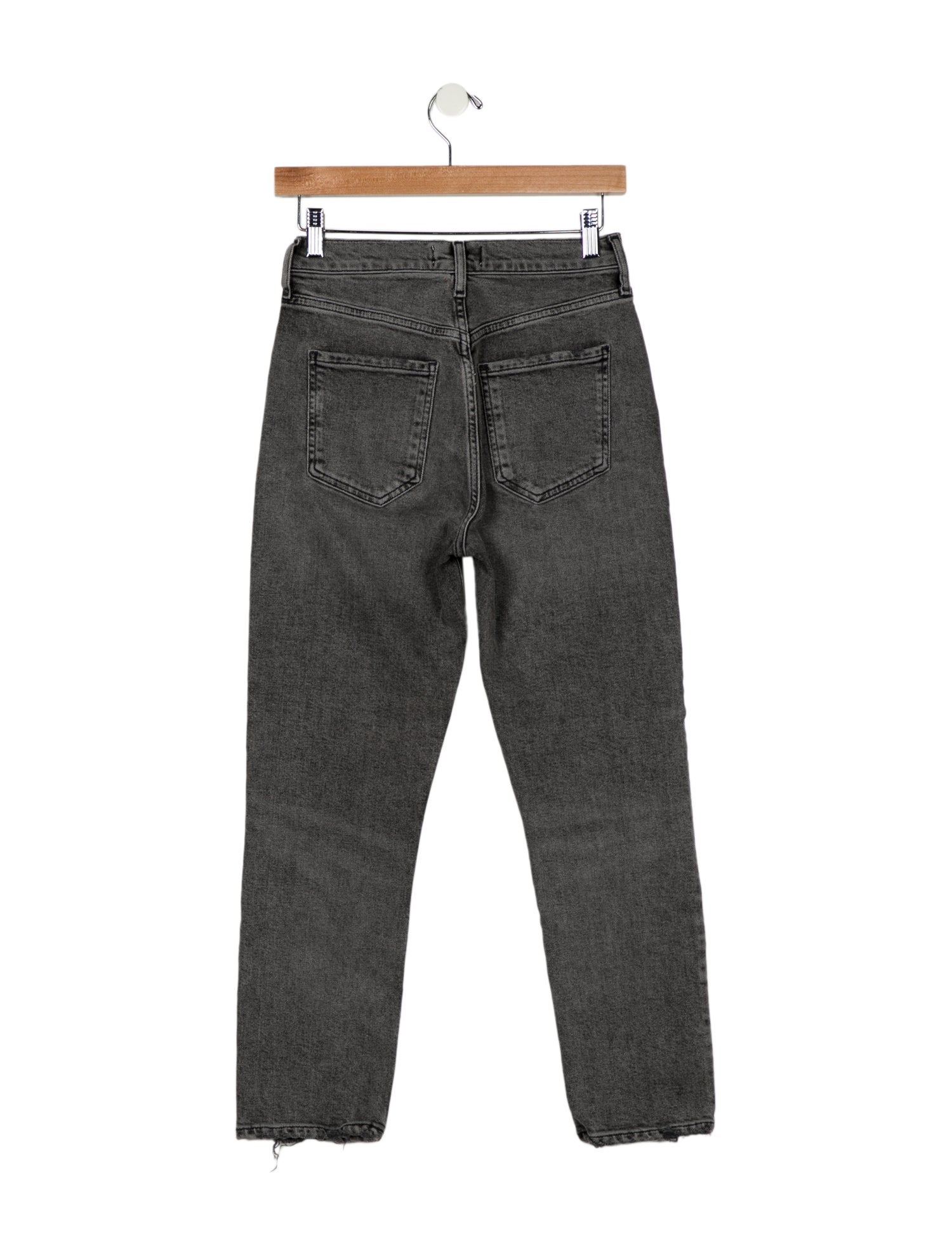 AGOLDE High-Rise Straight Leg Jeans