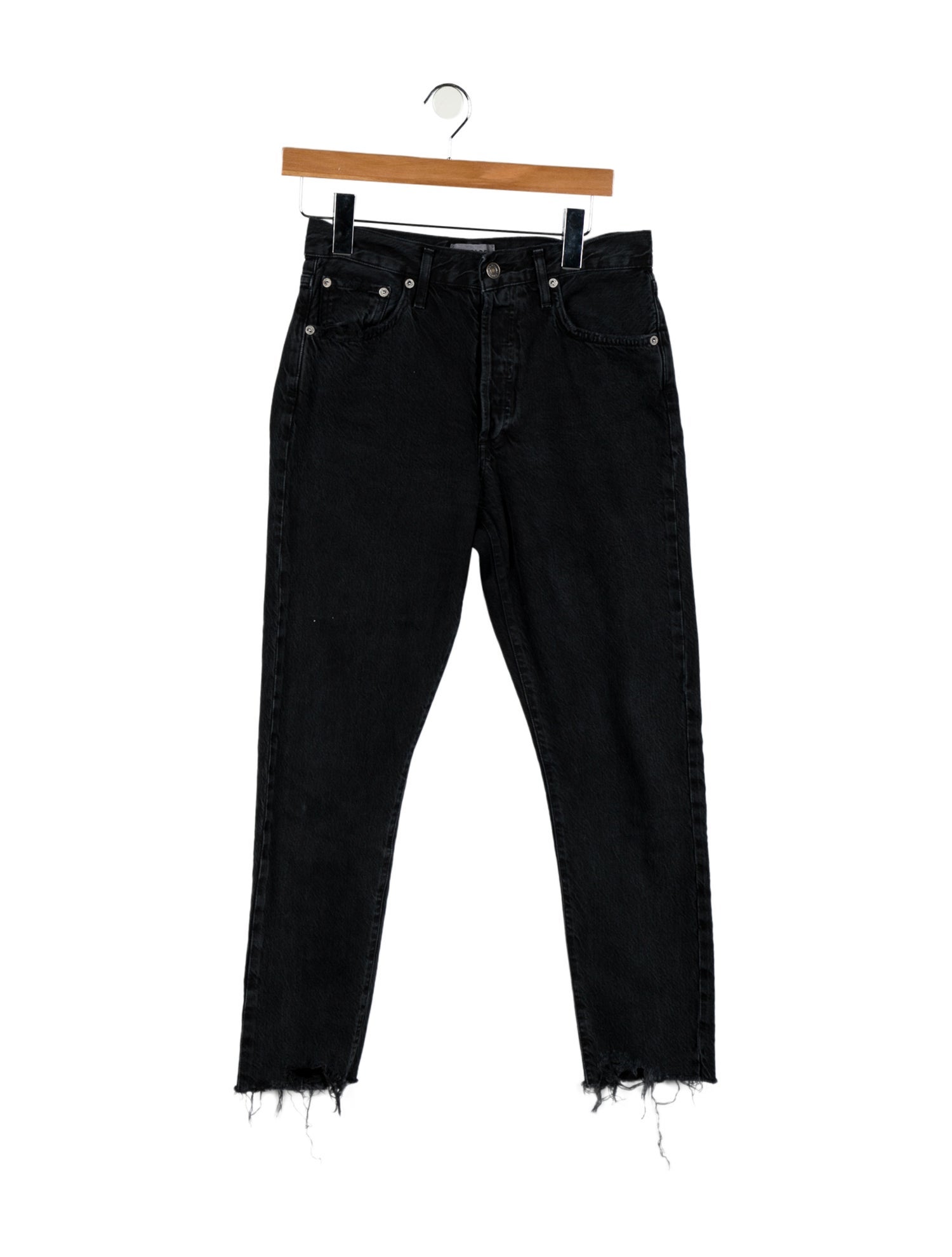 AGOLDE High-Rise Straight Leg Jeans