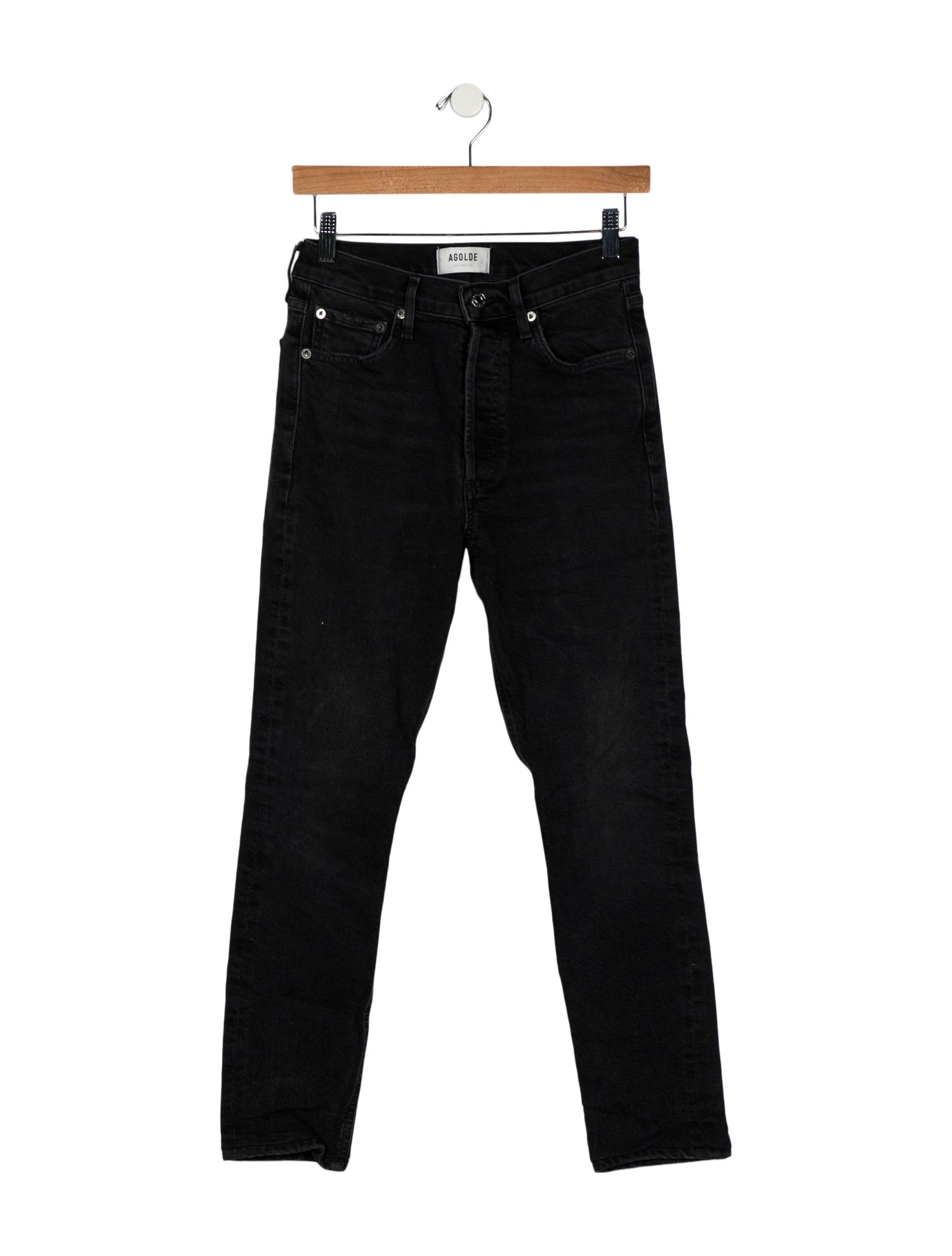 AGOLDE Mid-Rise Skinny Leg Jeans