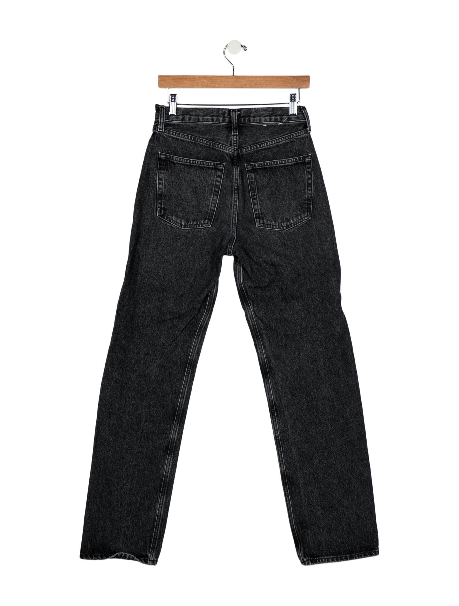 AGOLDE High-Rise Straight Leg Jeans