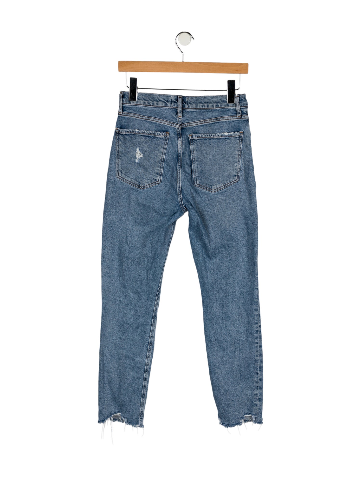 AGOLDE High-Rise Straight Leg Jeans