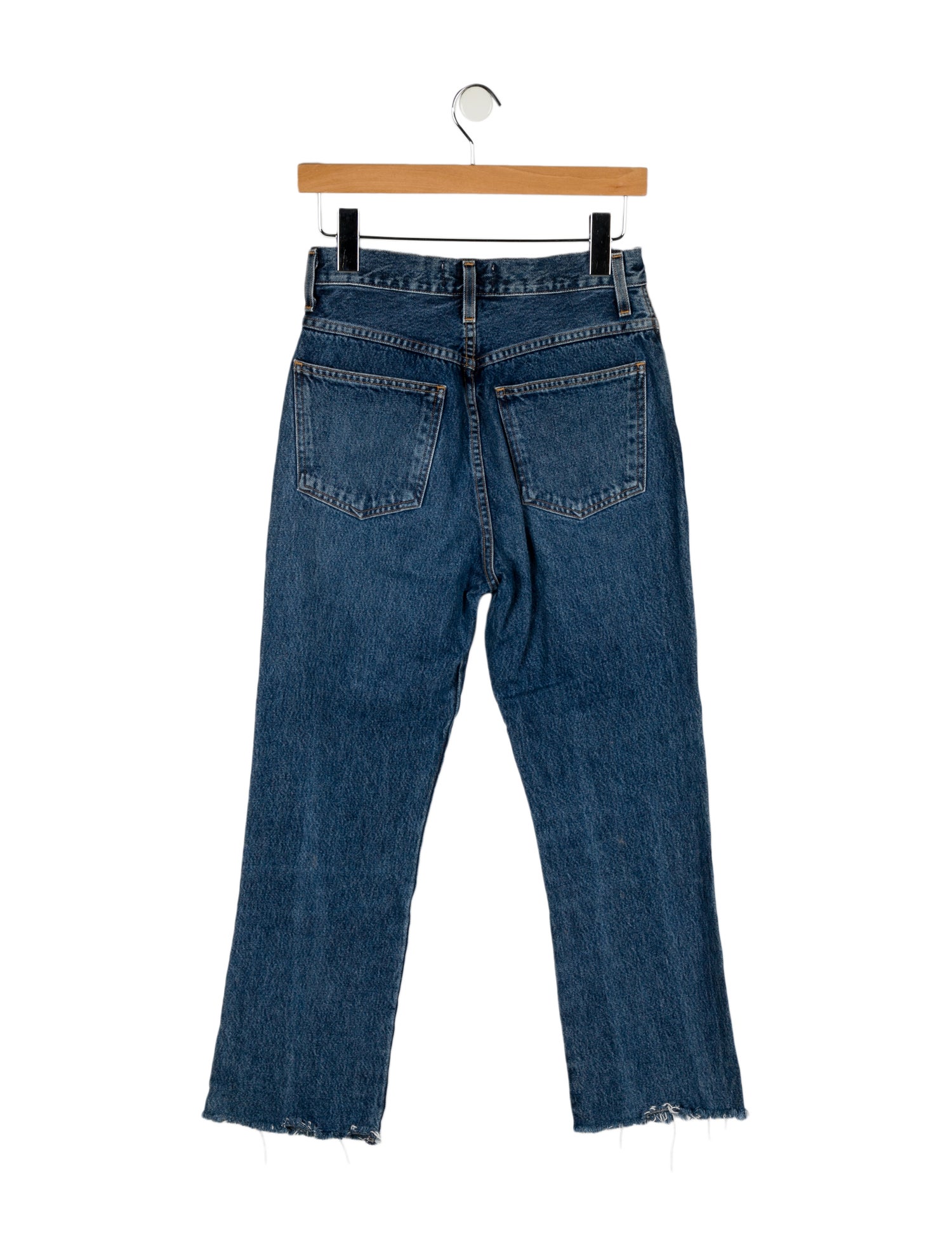 AGOLDE High-Rise Straight Leg Jeans