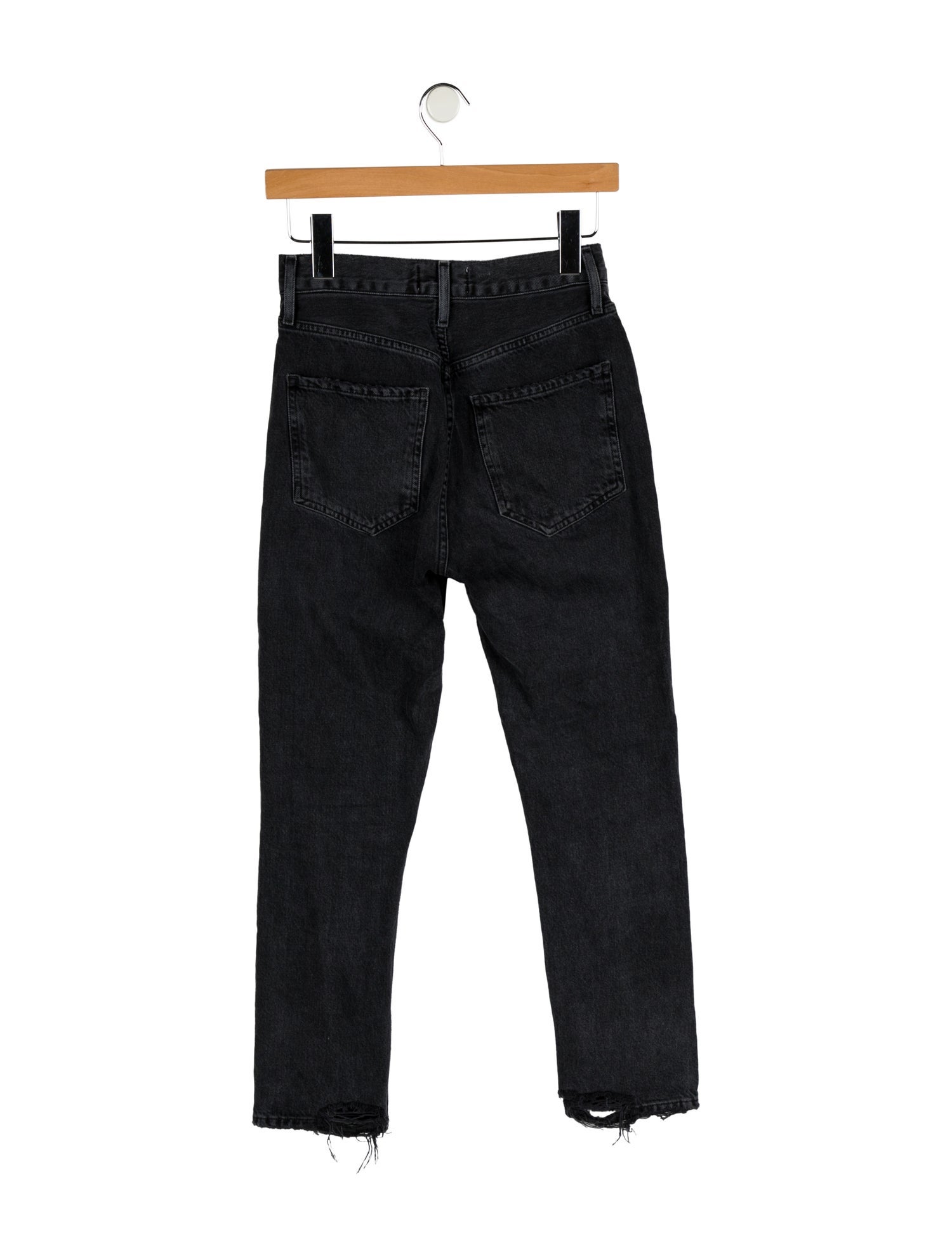 AGOLDE High-Rise Straight Leg Jeans