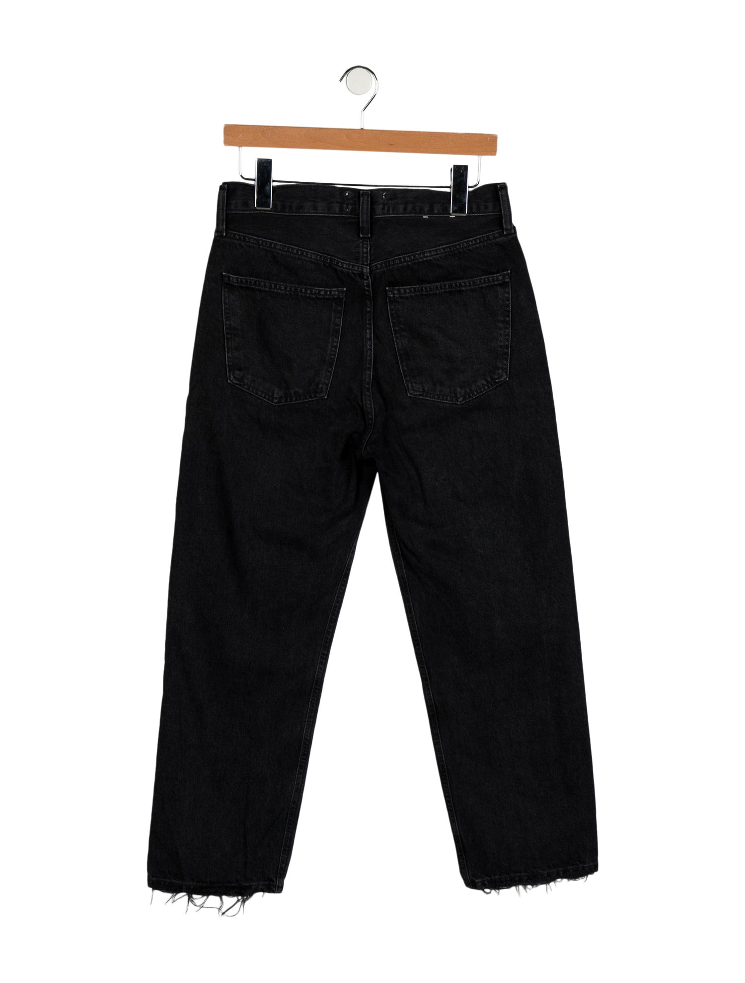 AGOLDE High-Rise Straight Leg Jeans
