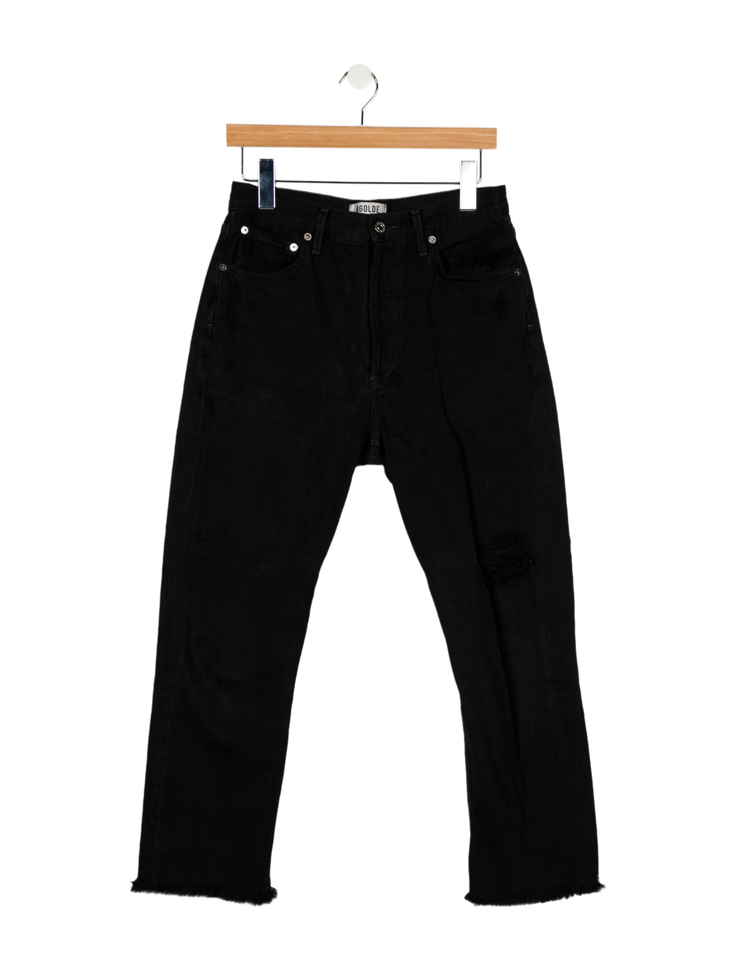 AGOLDE High-Rise Straight Leg Jeans