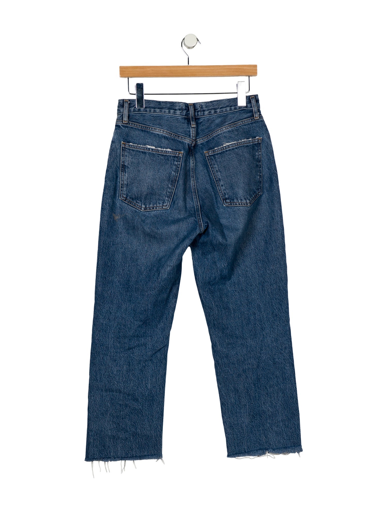 AGOLDE High-Rise Straight Leg Jeans