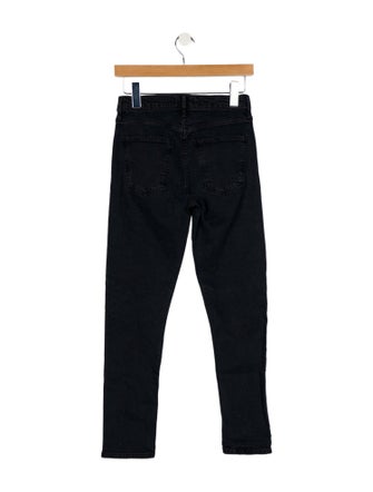 AGOLDE Mid-Rise Skinny Leg Jeans