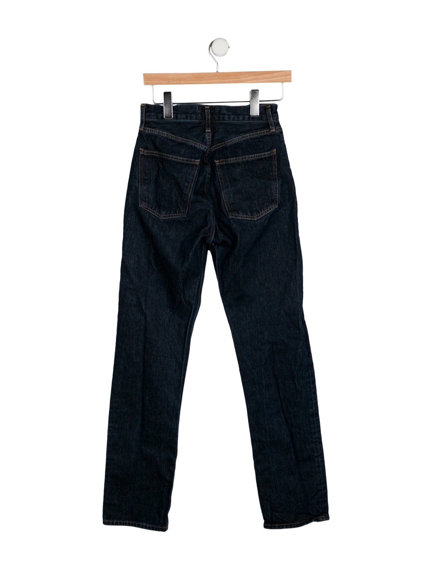 AGOLDE High-Rise Straight Leg Jeans