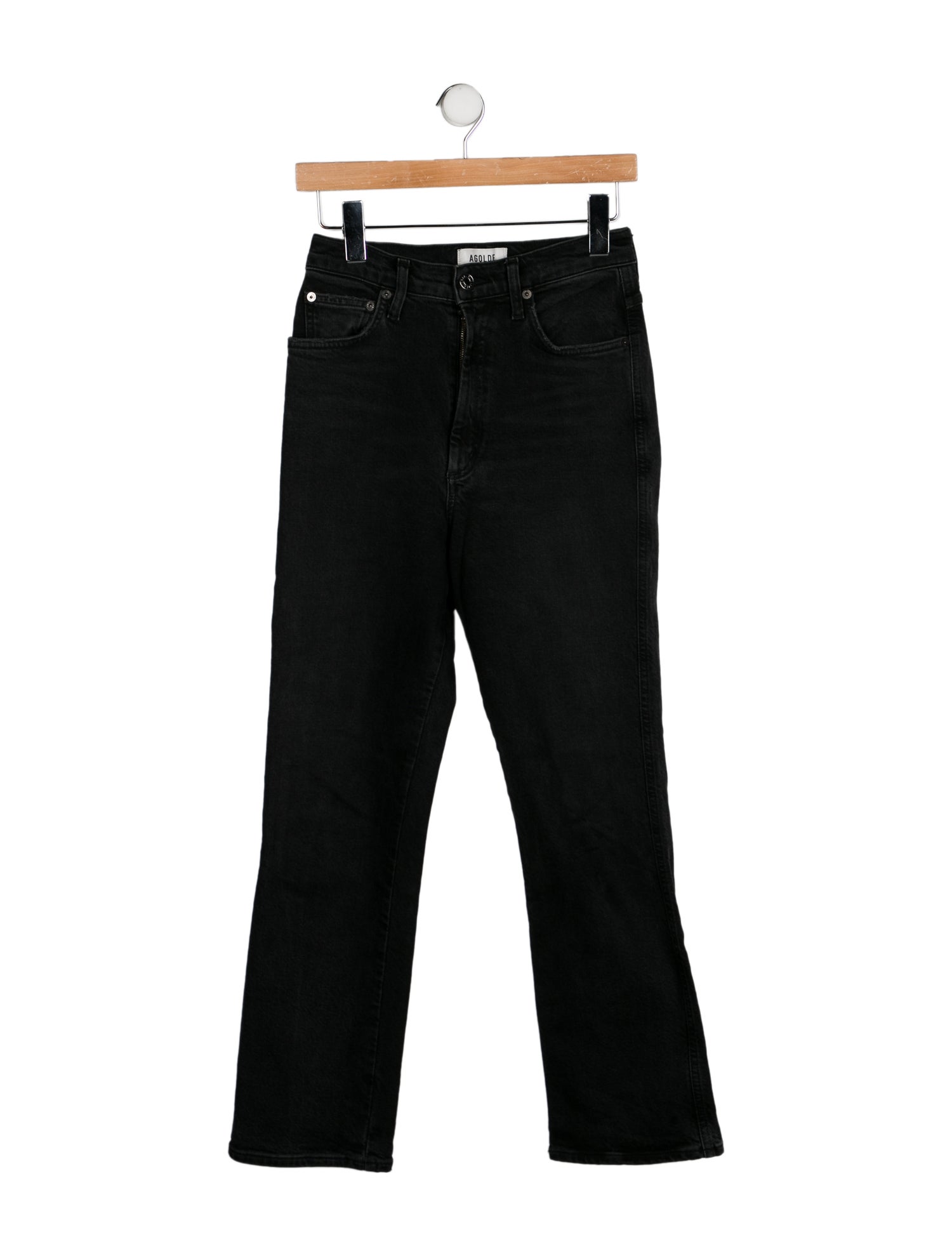 AGOLDE High-Rise Straight Leg Jeans