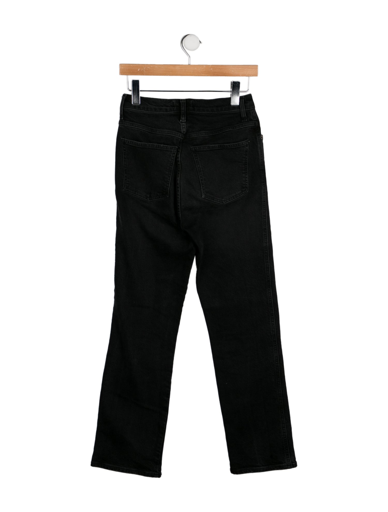 AGOLDE High-Rise Straight Leg Jeans
