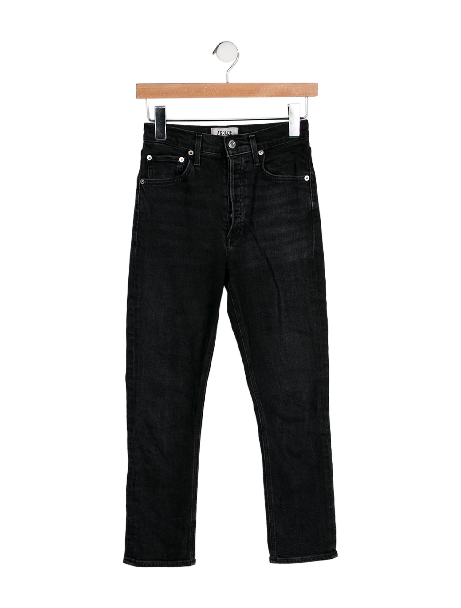 AGOLDE Mid-Rise Skinny Leg Jeans